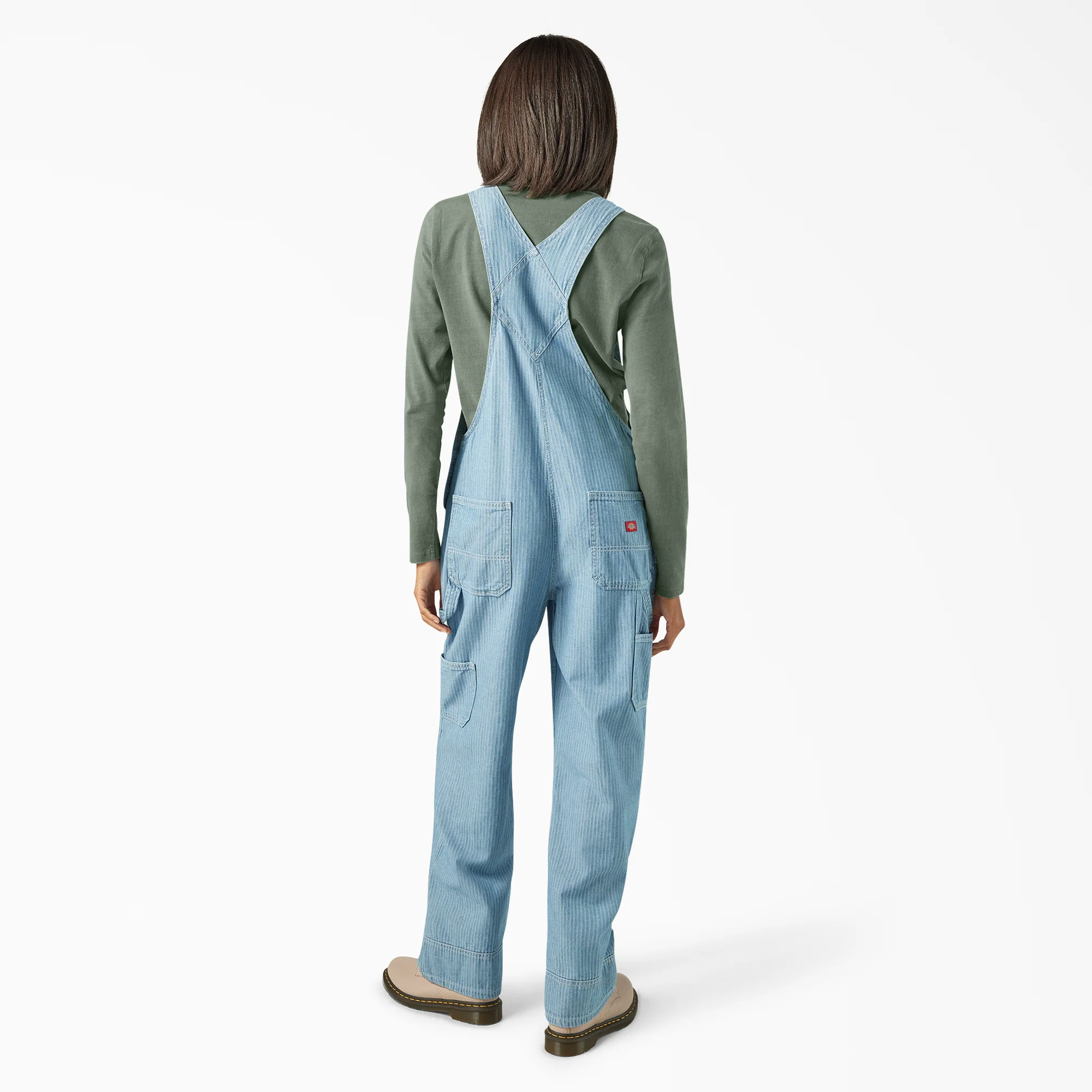 Women’s Relaxed Fit Bib Overalls - Image 2