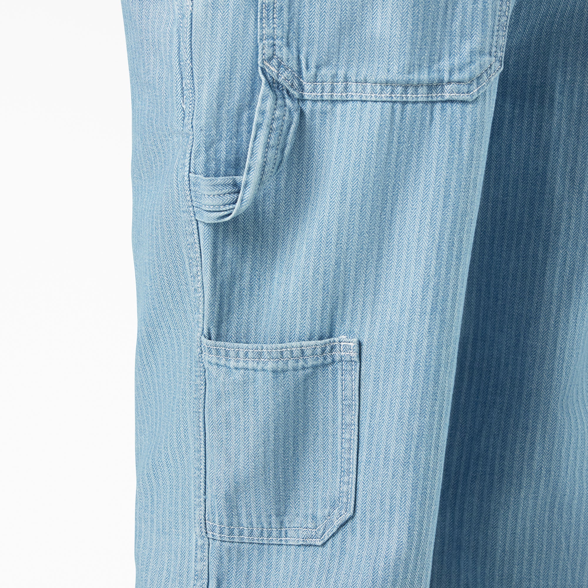 Women’s Relaxed Fit Bib Overalls - Image 7