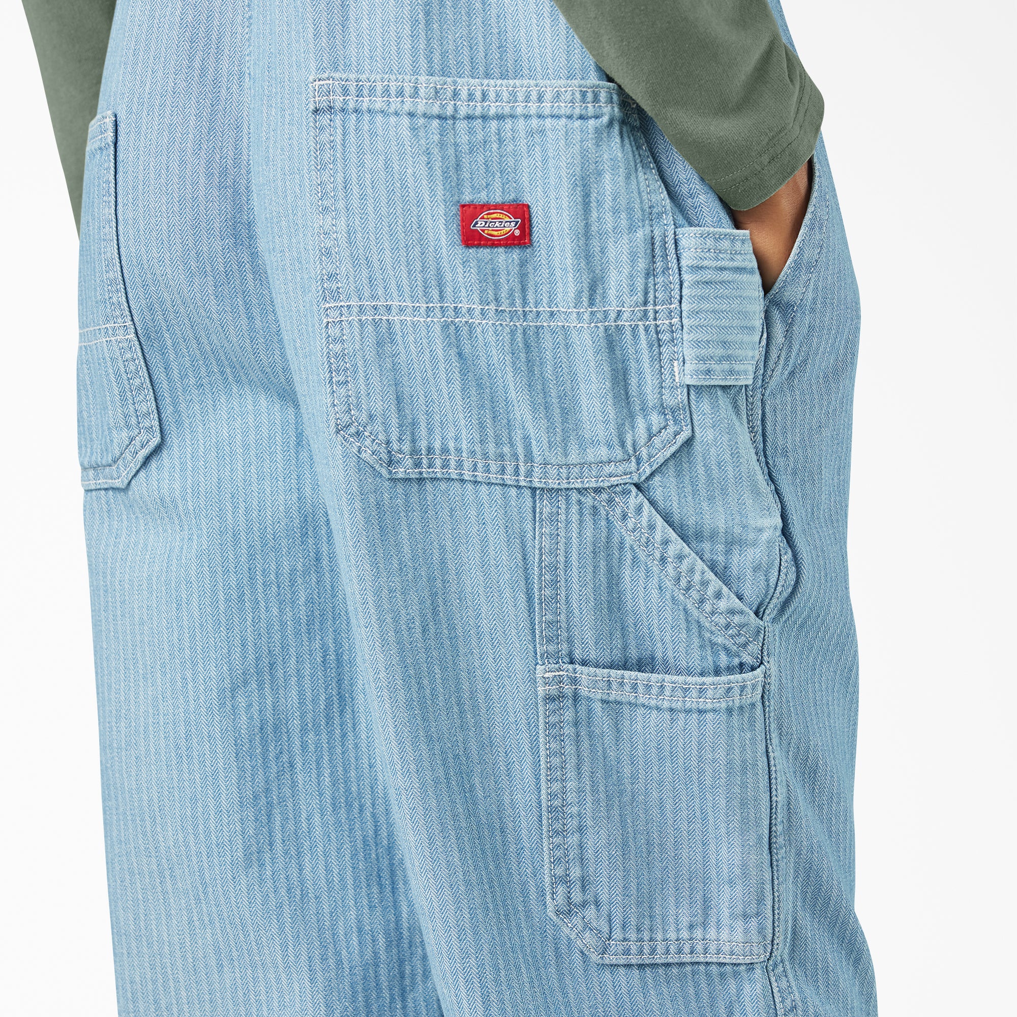Women’s Relaxed Fit Bib Overalls - Image 8