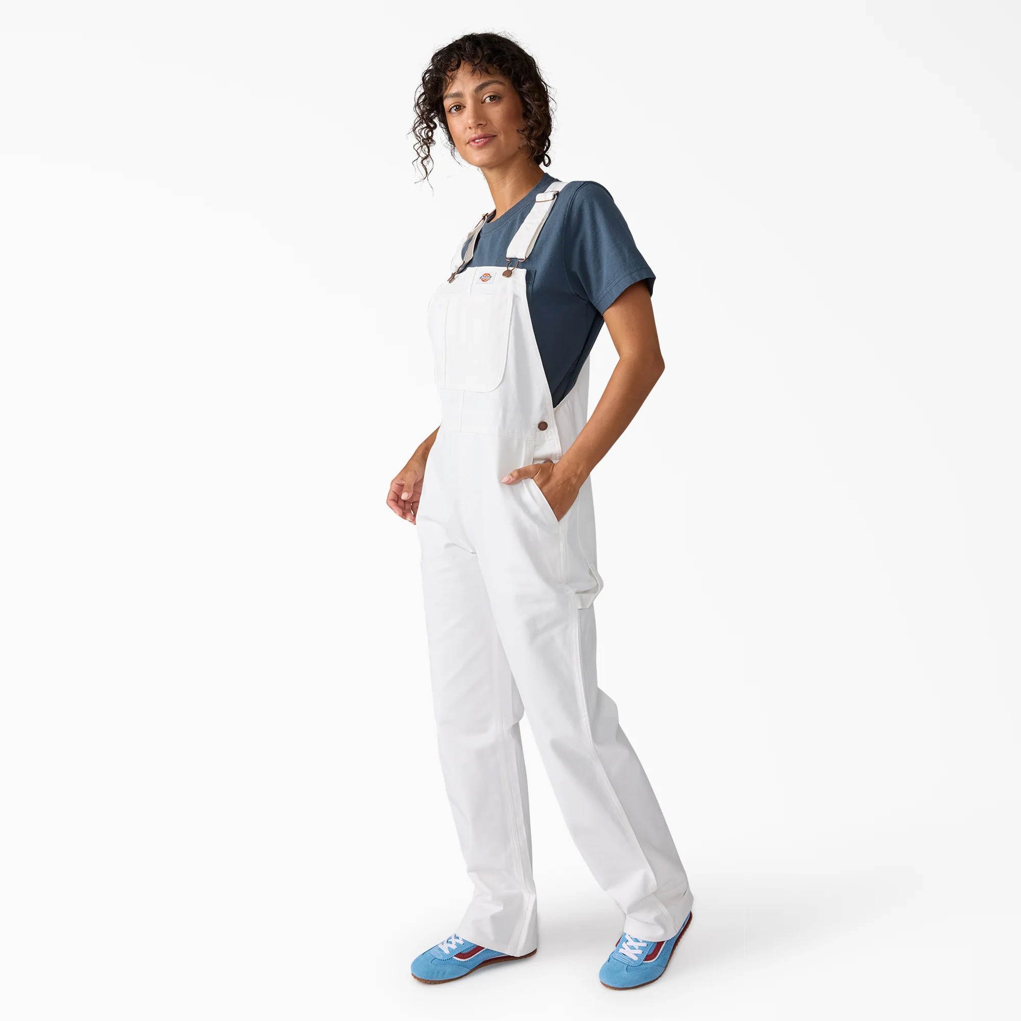 Women’s Relaxed Fit Bib Overalls - Image 3