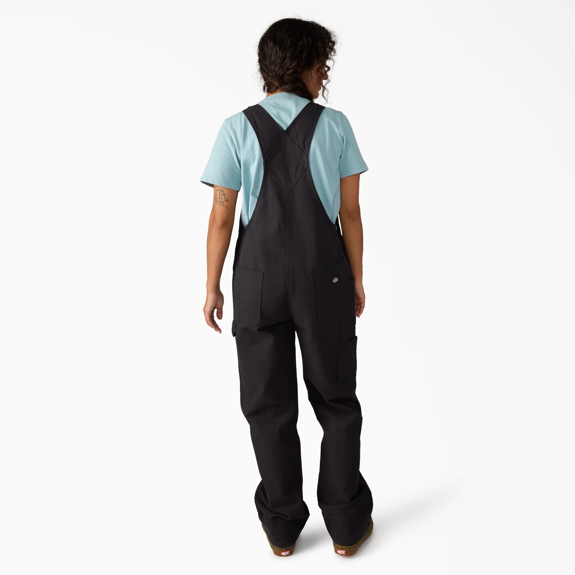 Women’s Relaxed Fit Bib Overalls - Image 2