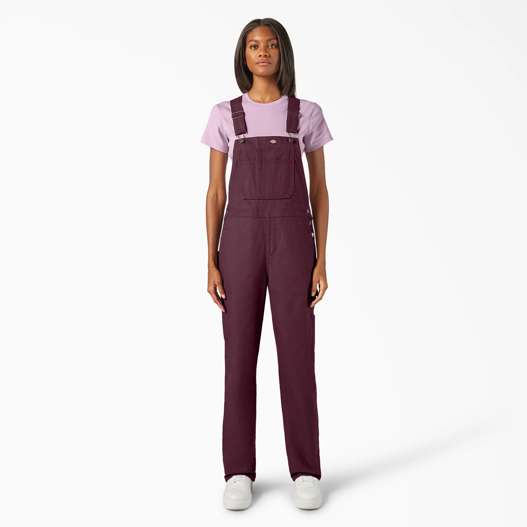Women’s Relaxed Fit Bib Overalls - Image 5