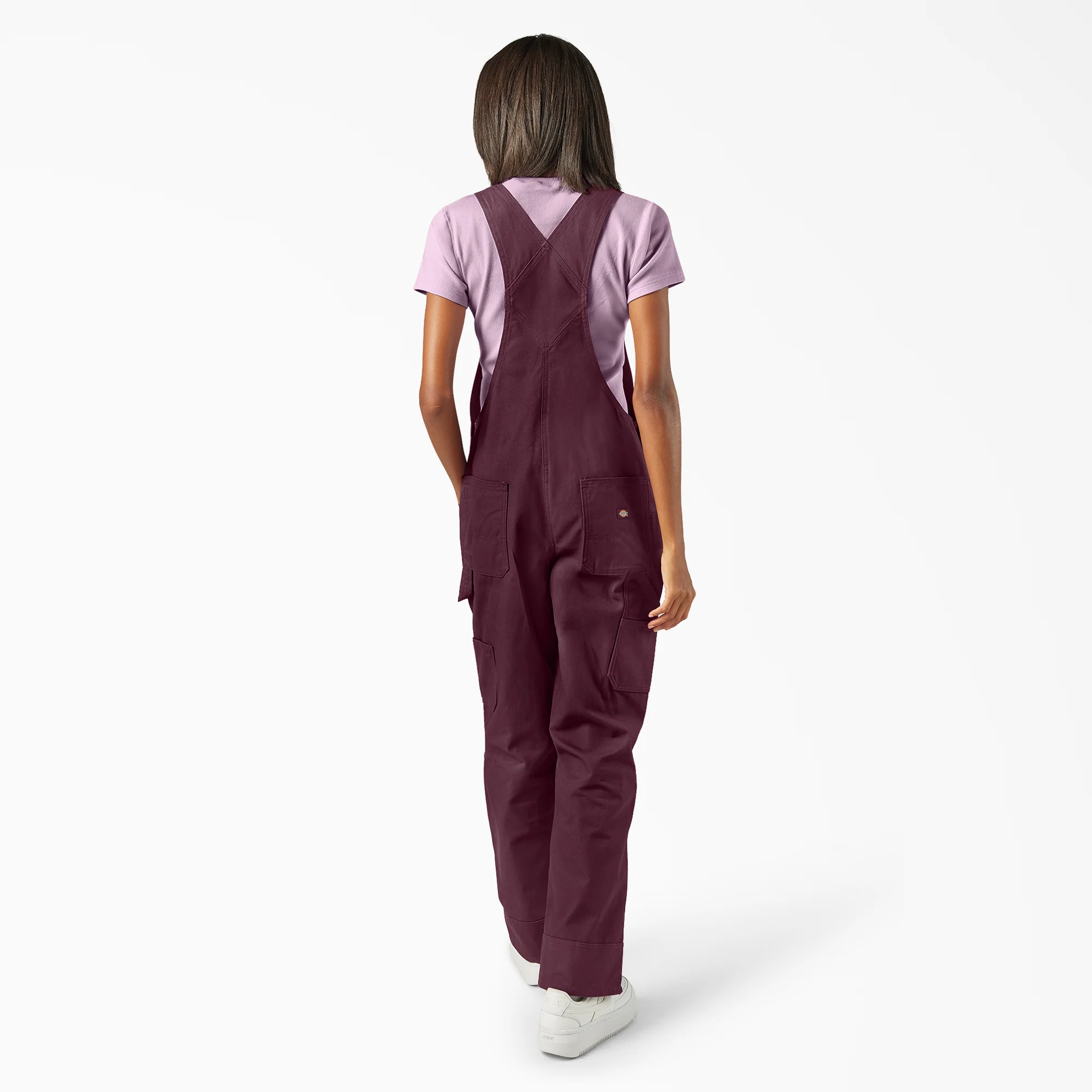 Women’s Relaxed Fit Bib Overalls - Image 6