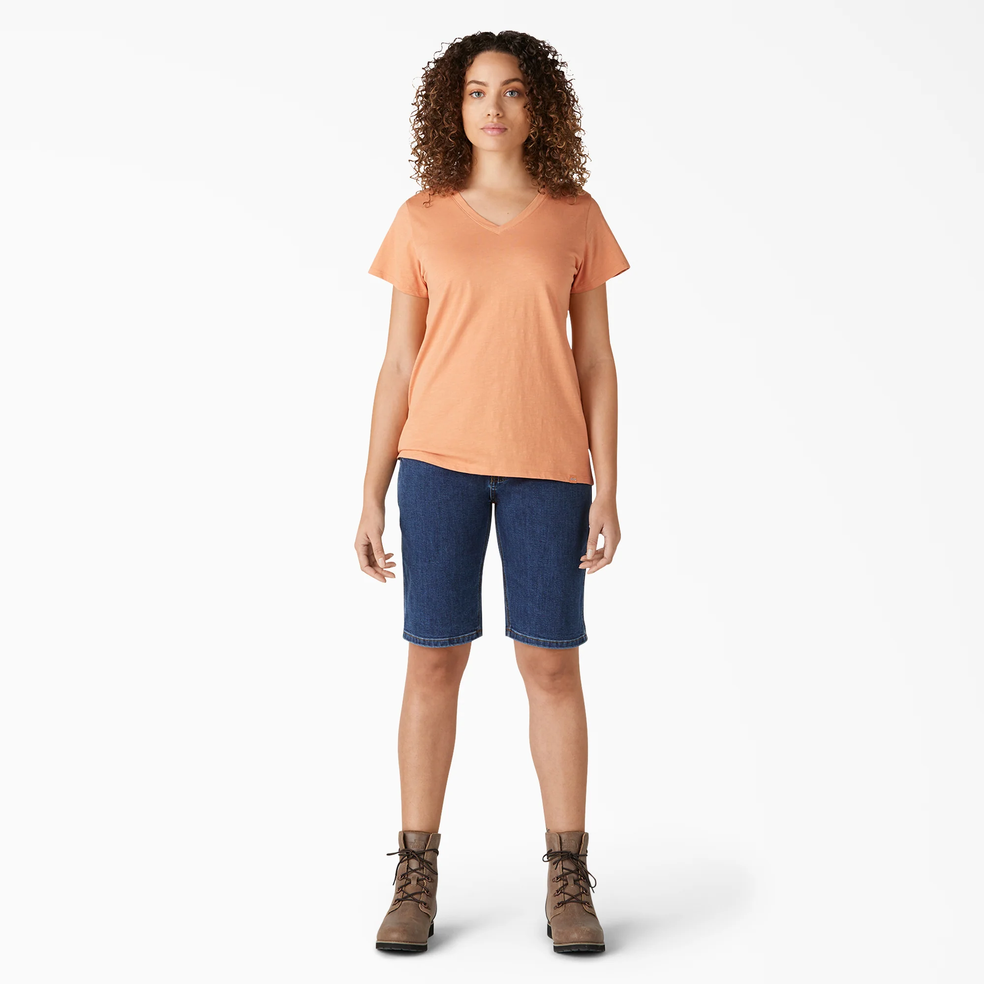 Women’s Relaxed Fit Carpenter Shorts, 11" - Image 4