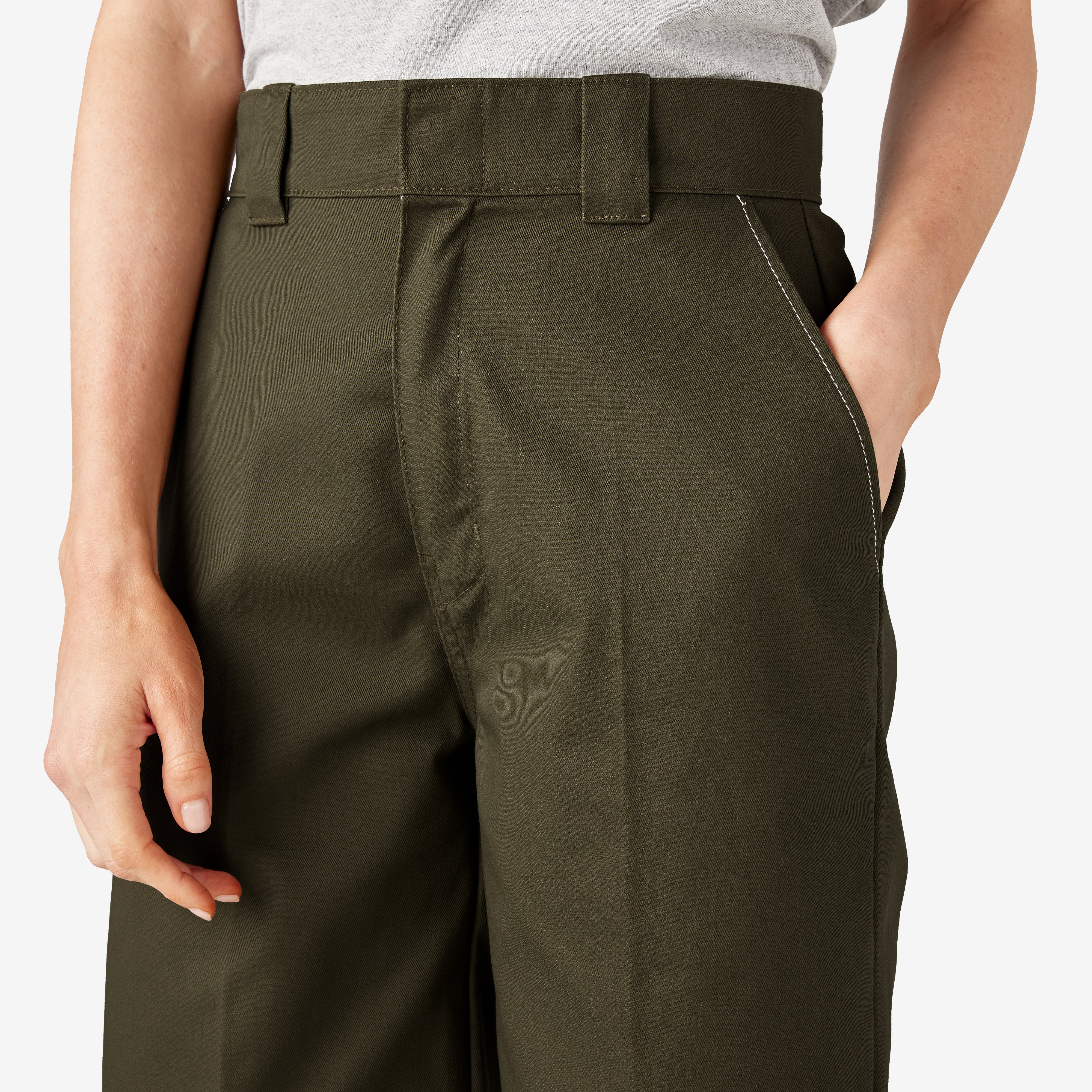 Women’s Relaxed Fit Double Knee Pants - Image 7