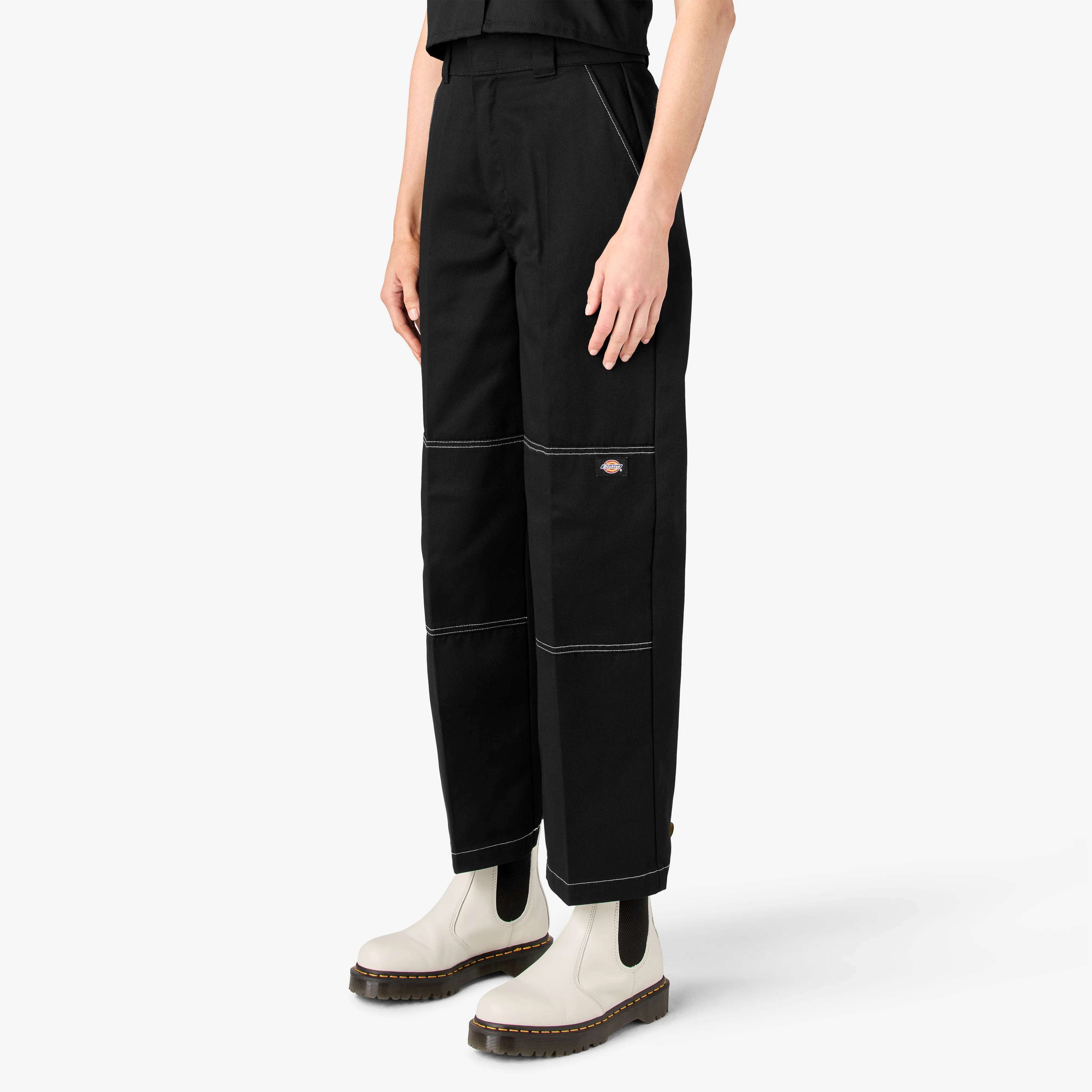 Women’s Relaxed Fit Double Knee Pants - Image 3