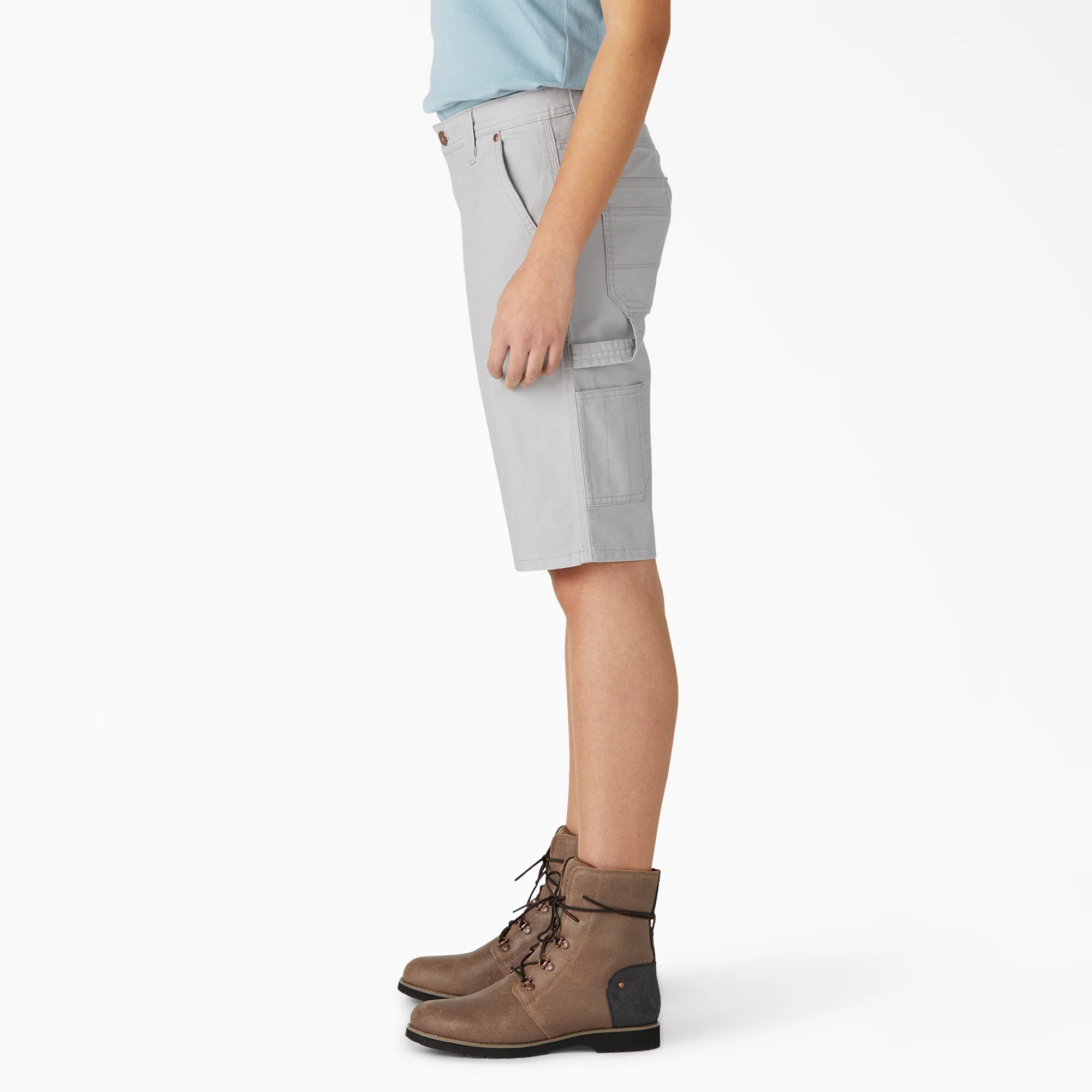 Women’s Relaxed Fit Duck Carpenter Shorts, 11" - Image 3