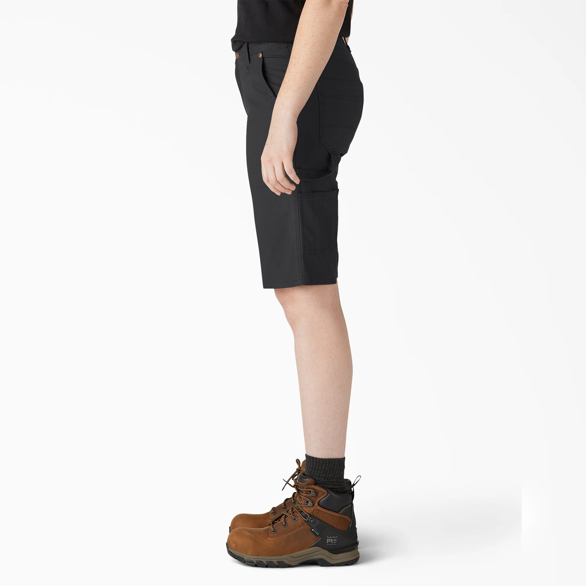 Women’s Relaxed Fit Duck Carpenter Shorts, 11" - Image 3