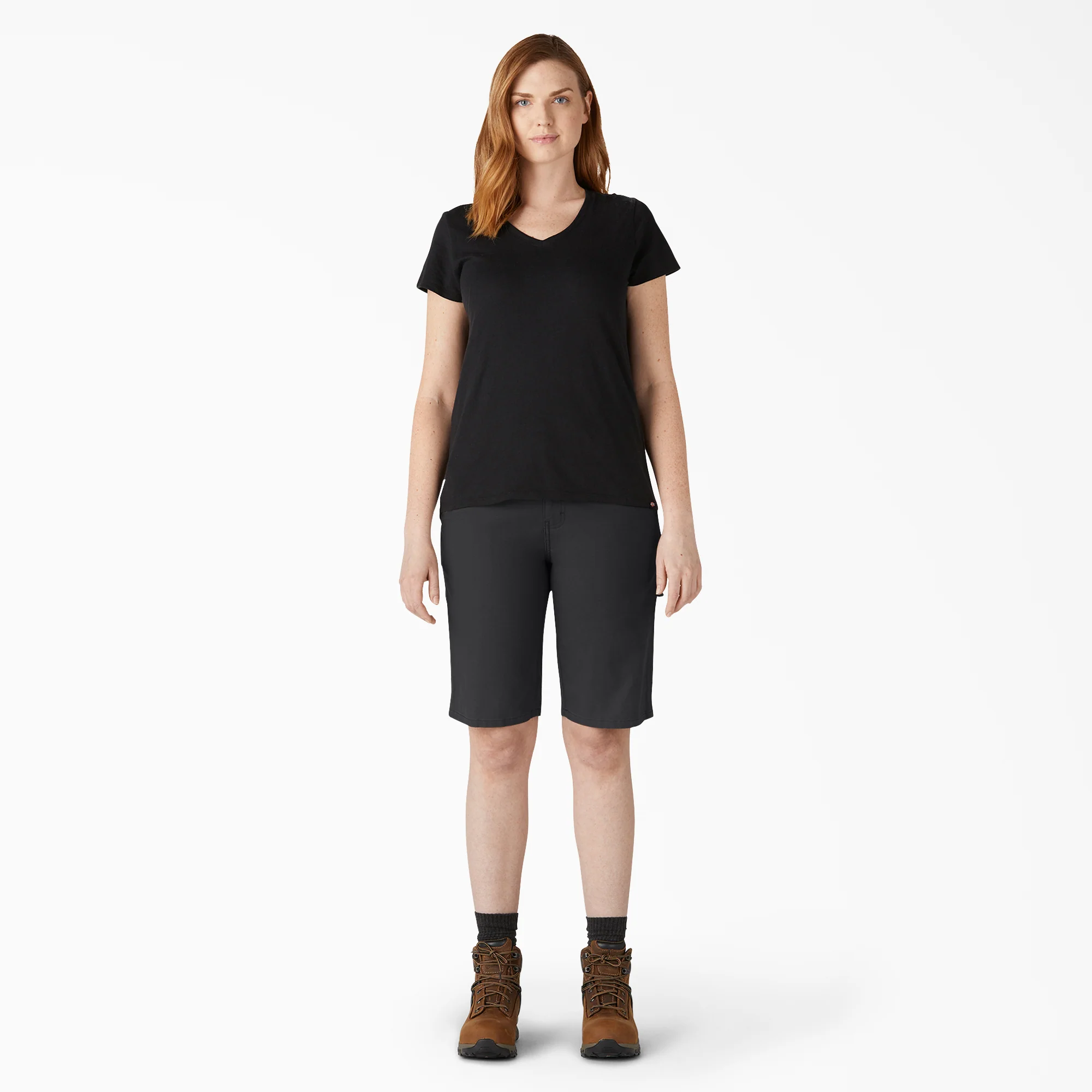 Women’s Relaxed Fit Duck Carpenter Shorts, 11" - Image 4