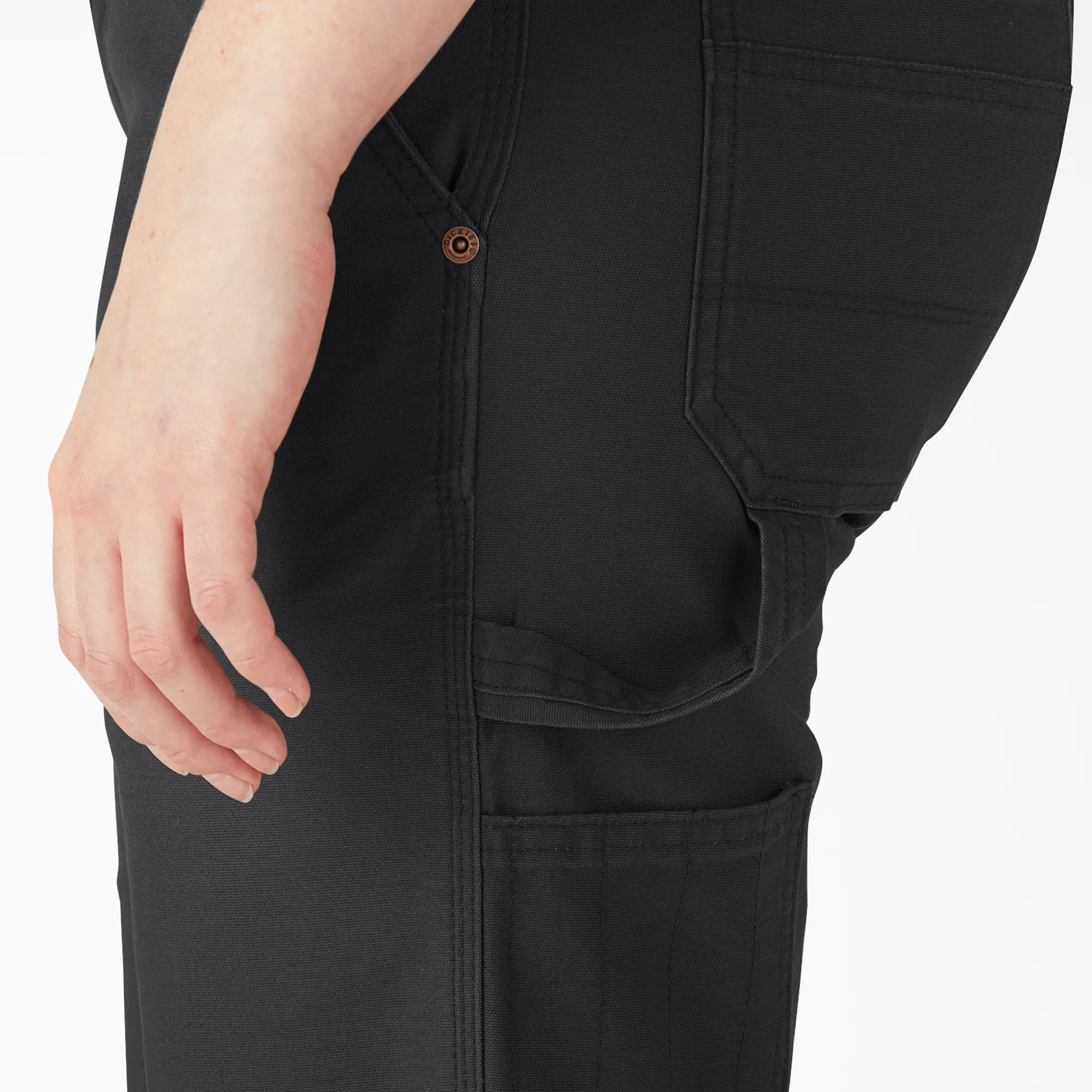 Women’s Relaxed Fit Duck Carpenter Shorts, 11" - Image 5