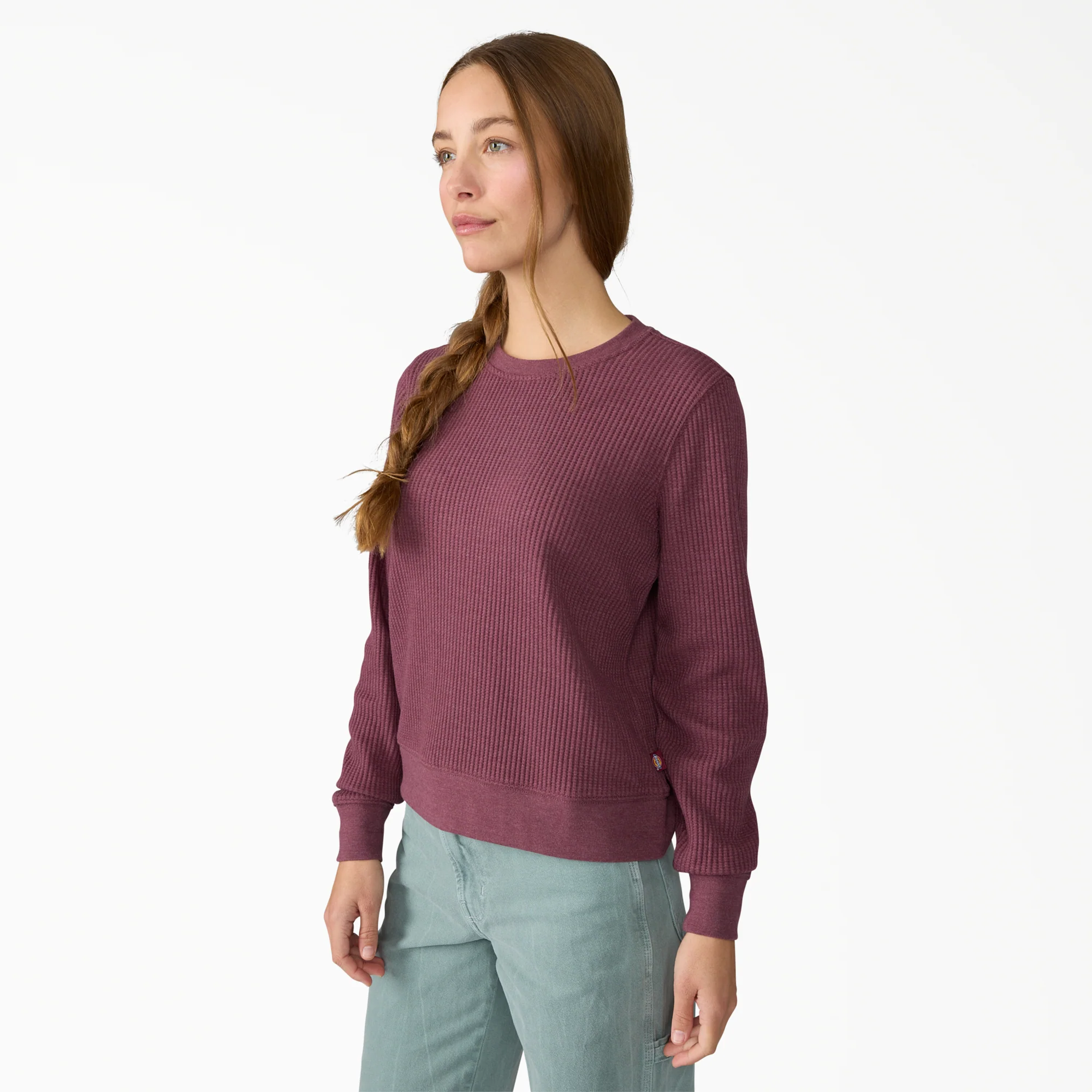 Women’s Thermal Crewneck Shirt - Image 3