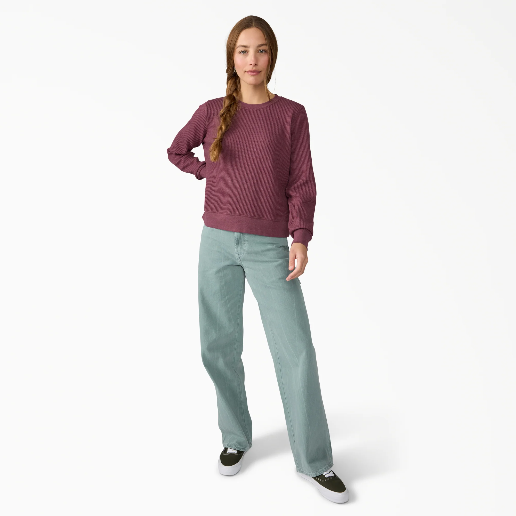 Women’s Thermal Crewneck Shirt - Image 4