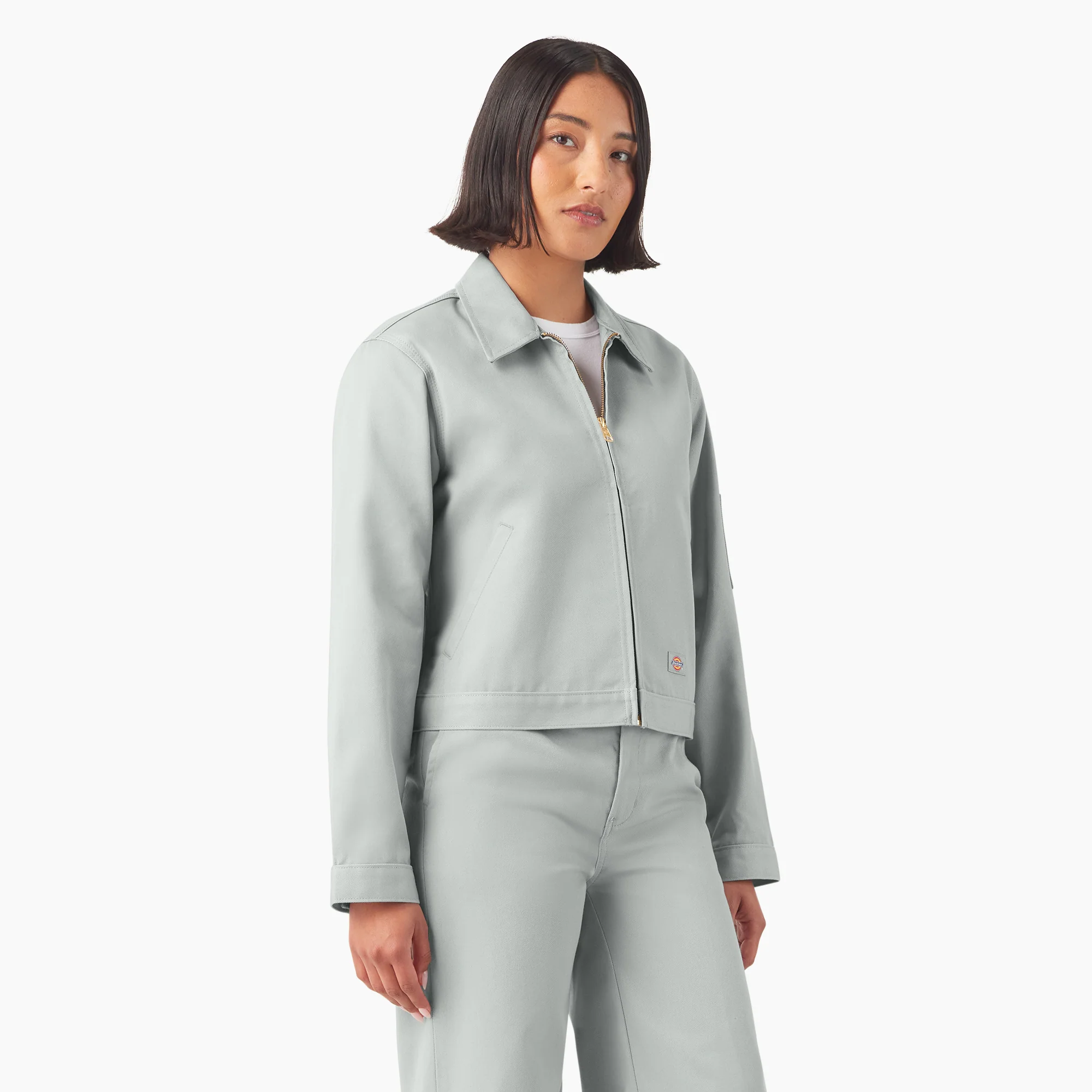 Women’s Unlined Cropped Eisenhower Jacket - Image 4