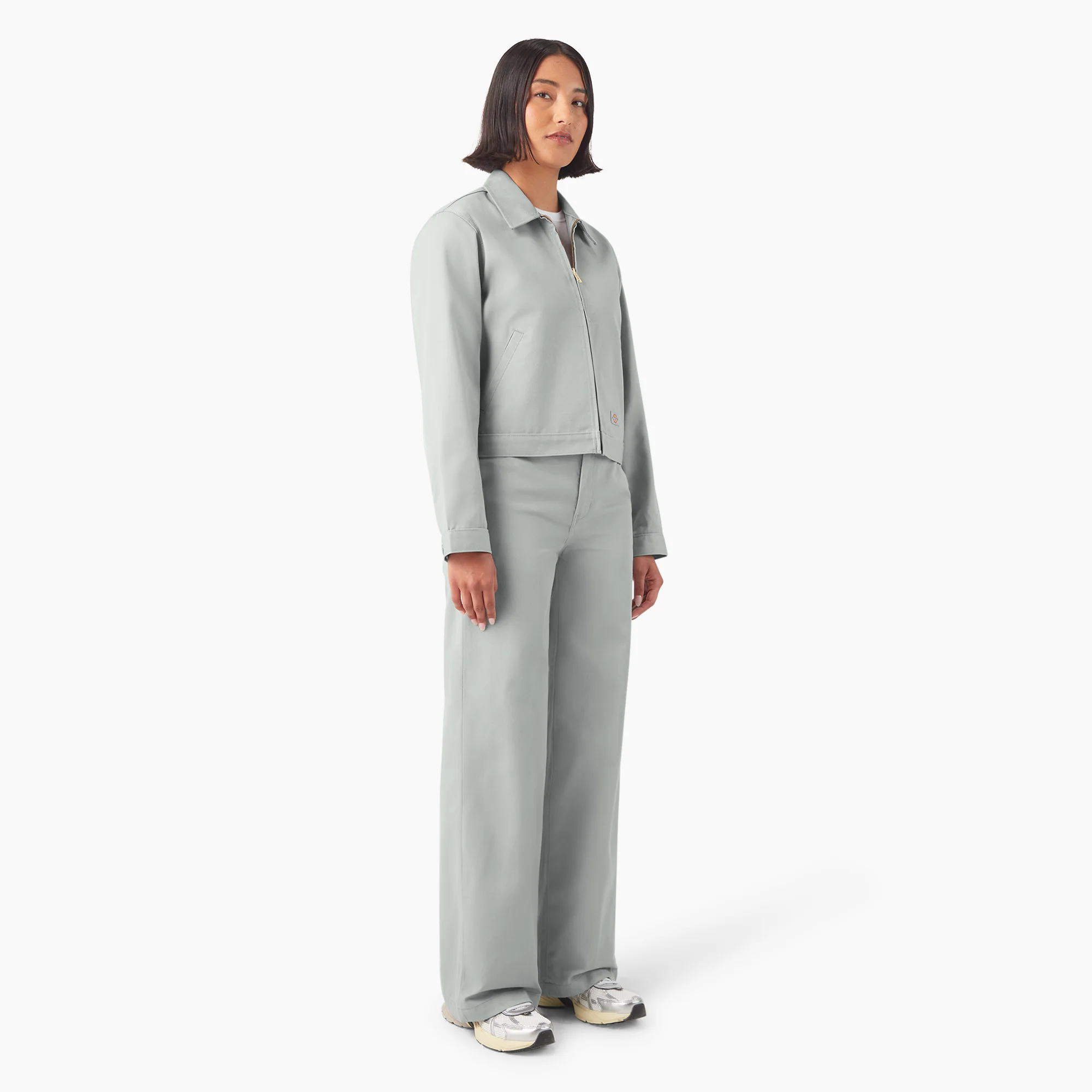 Women’s Unlined Cropped Eisenhower Jacket - Image 5