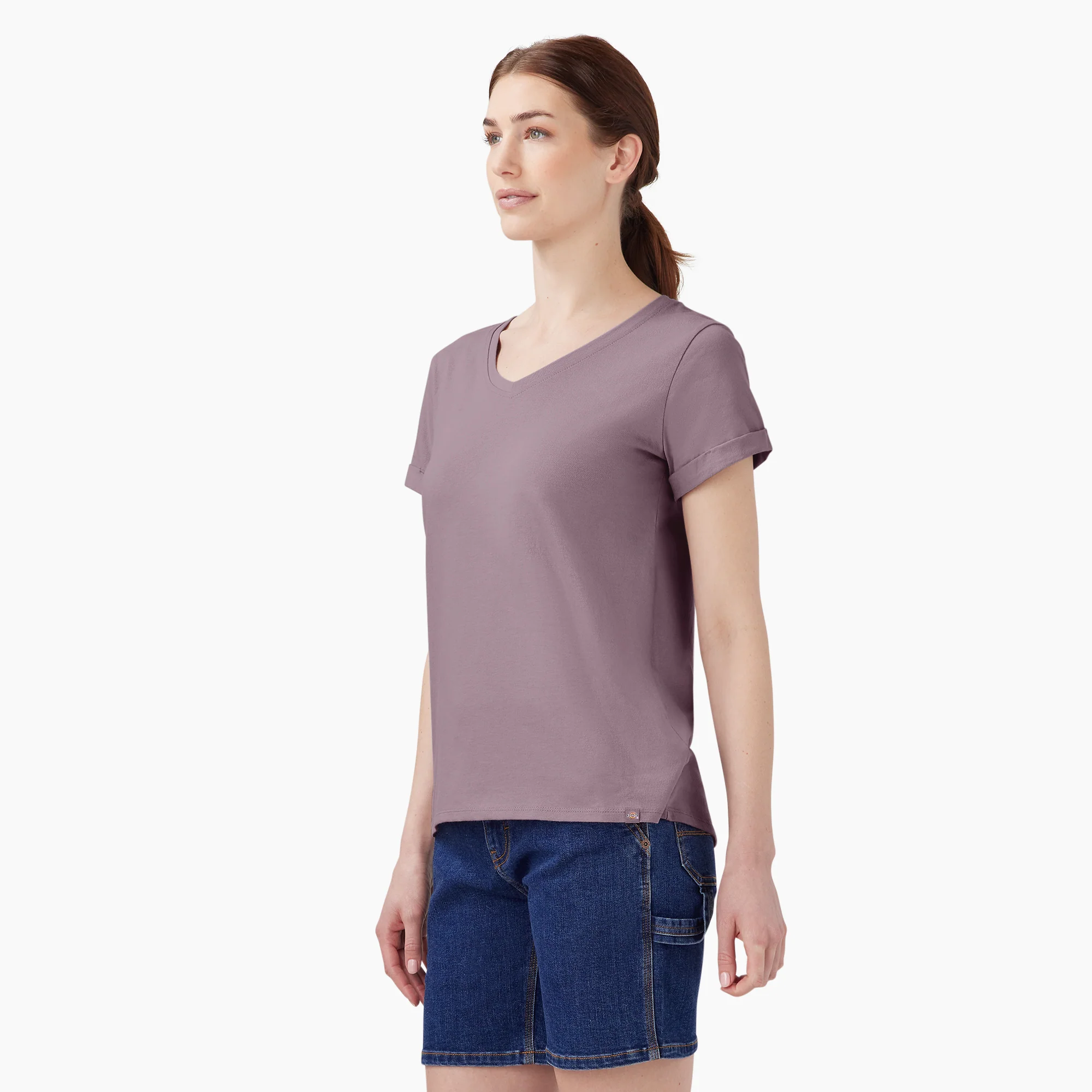 Women’s V-Neck T-Shirt - Image 2