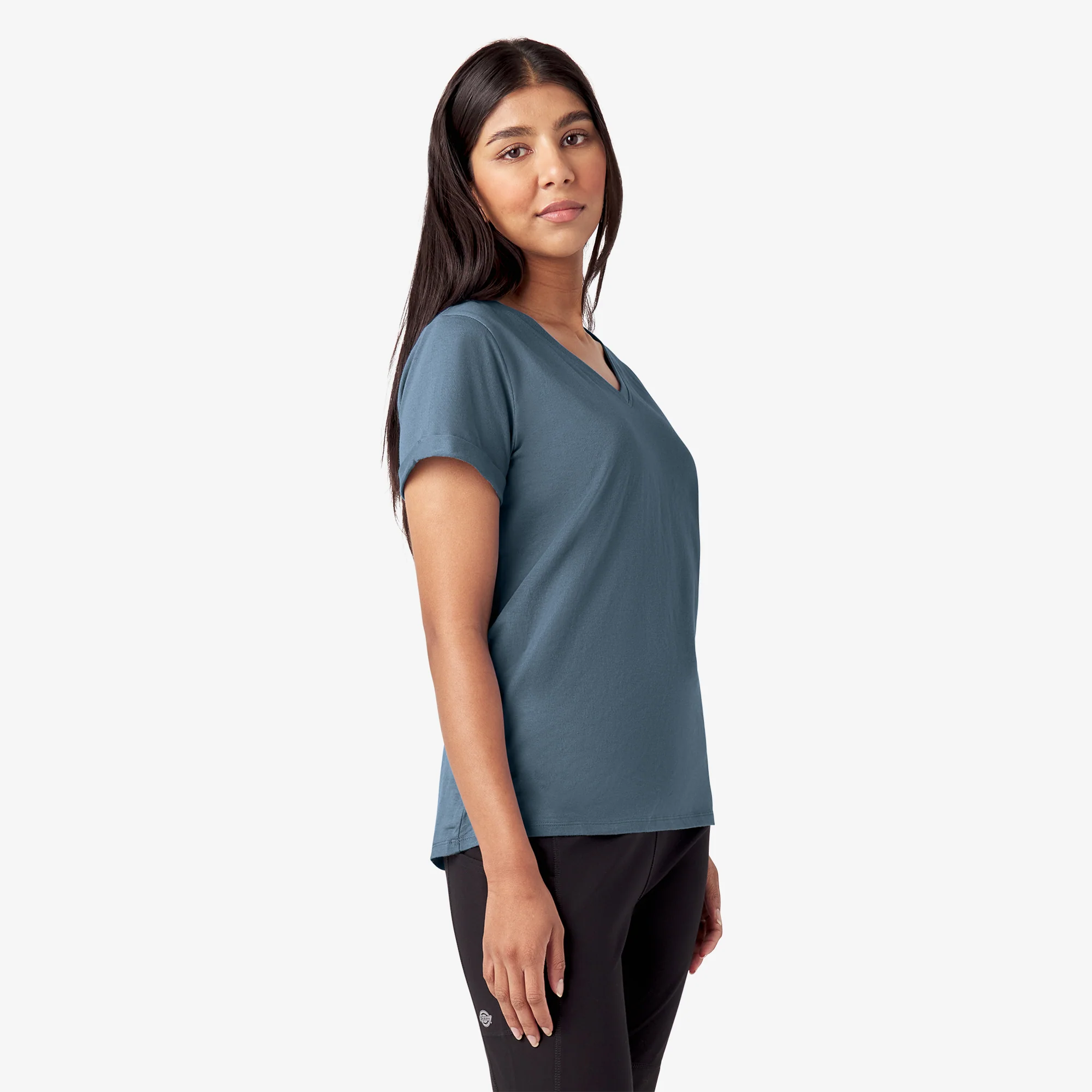 Women’s V-Neck T-Shirt - Image 4