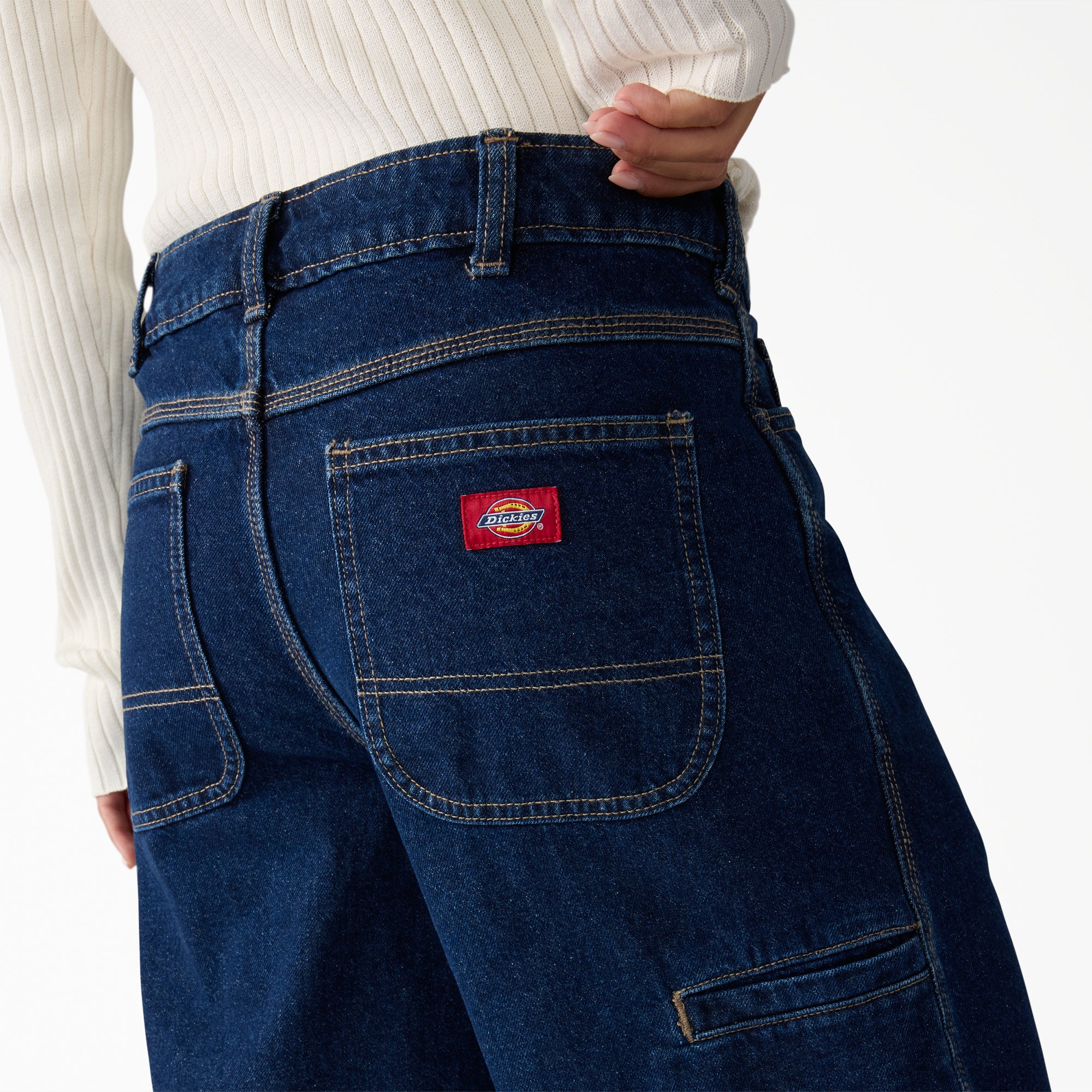 Women's 957 Loose Denim Shorts, 13" - Image 5