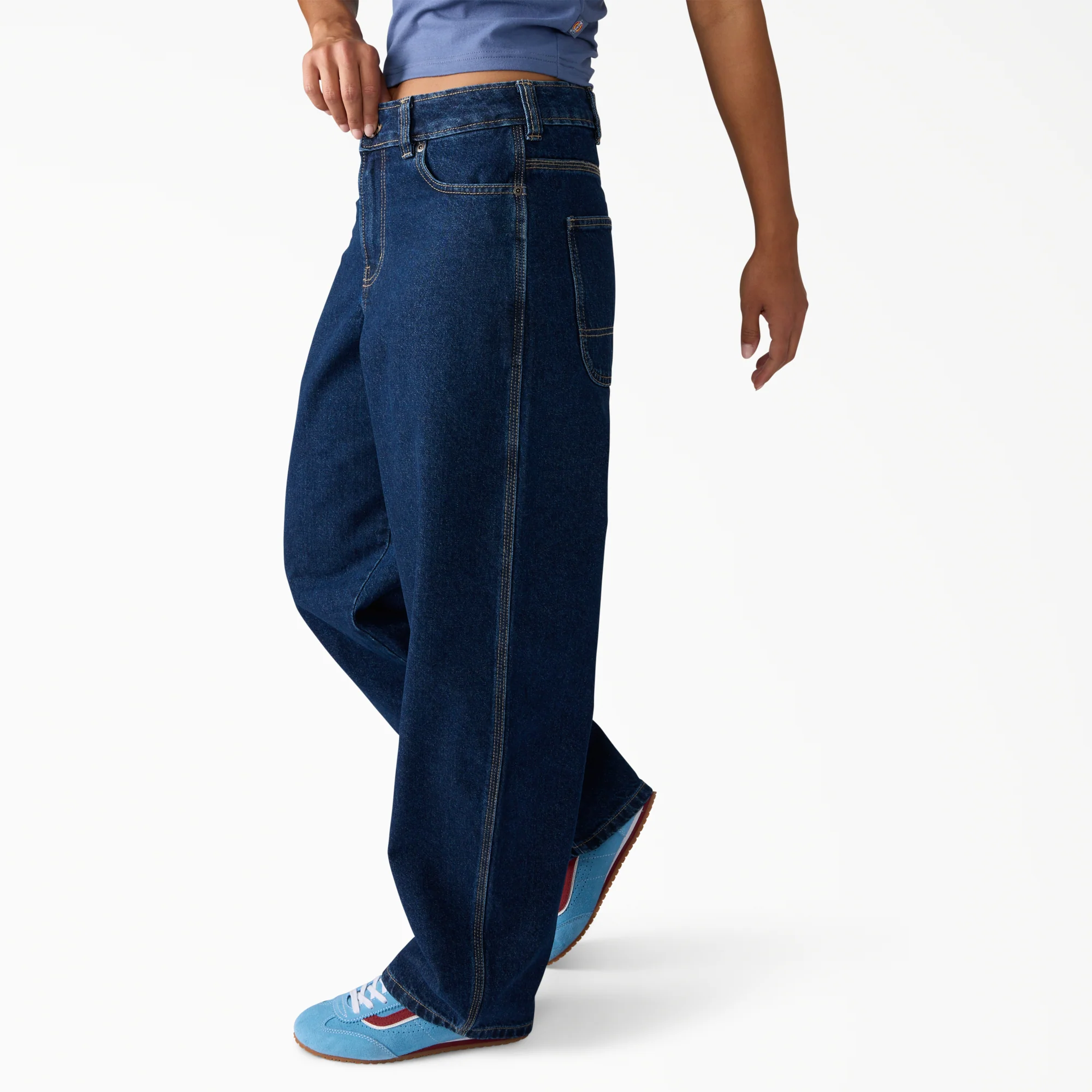 Women's 957 Loose Tapered Work Jeans - Image 3