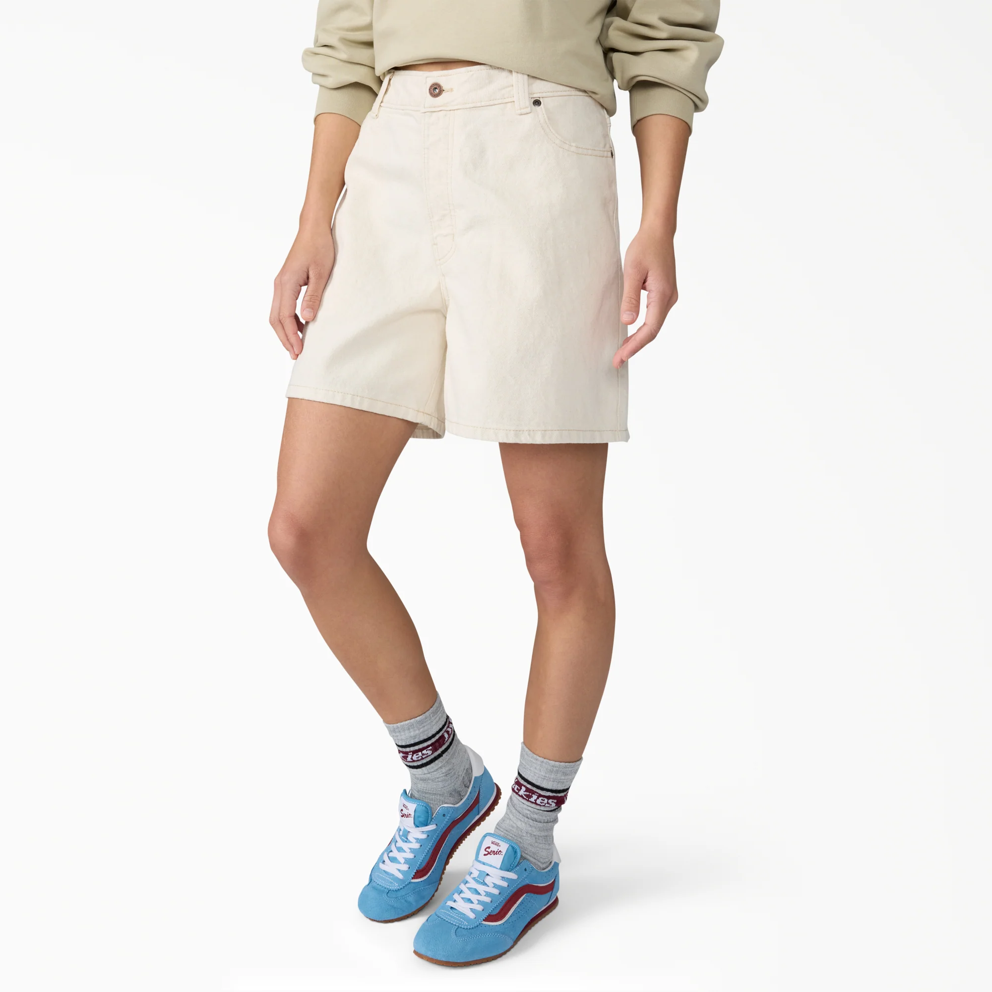 Women's 984 High Waist Jean Shorts, 5" - Image 3