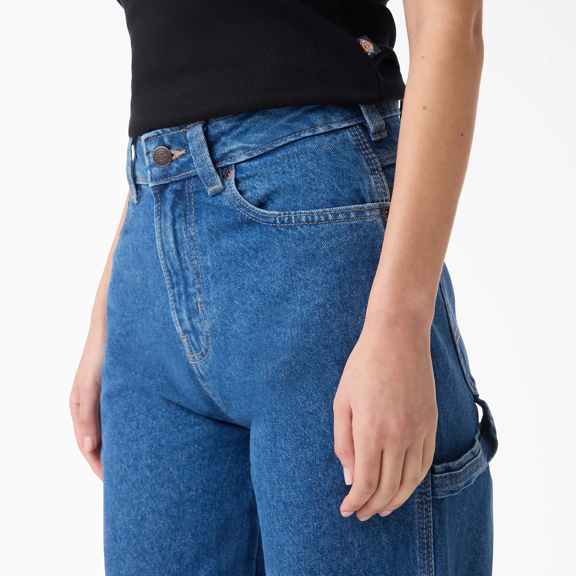 Women's 993 High Waist Tapered Carpenter Jeans - Image 5