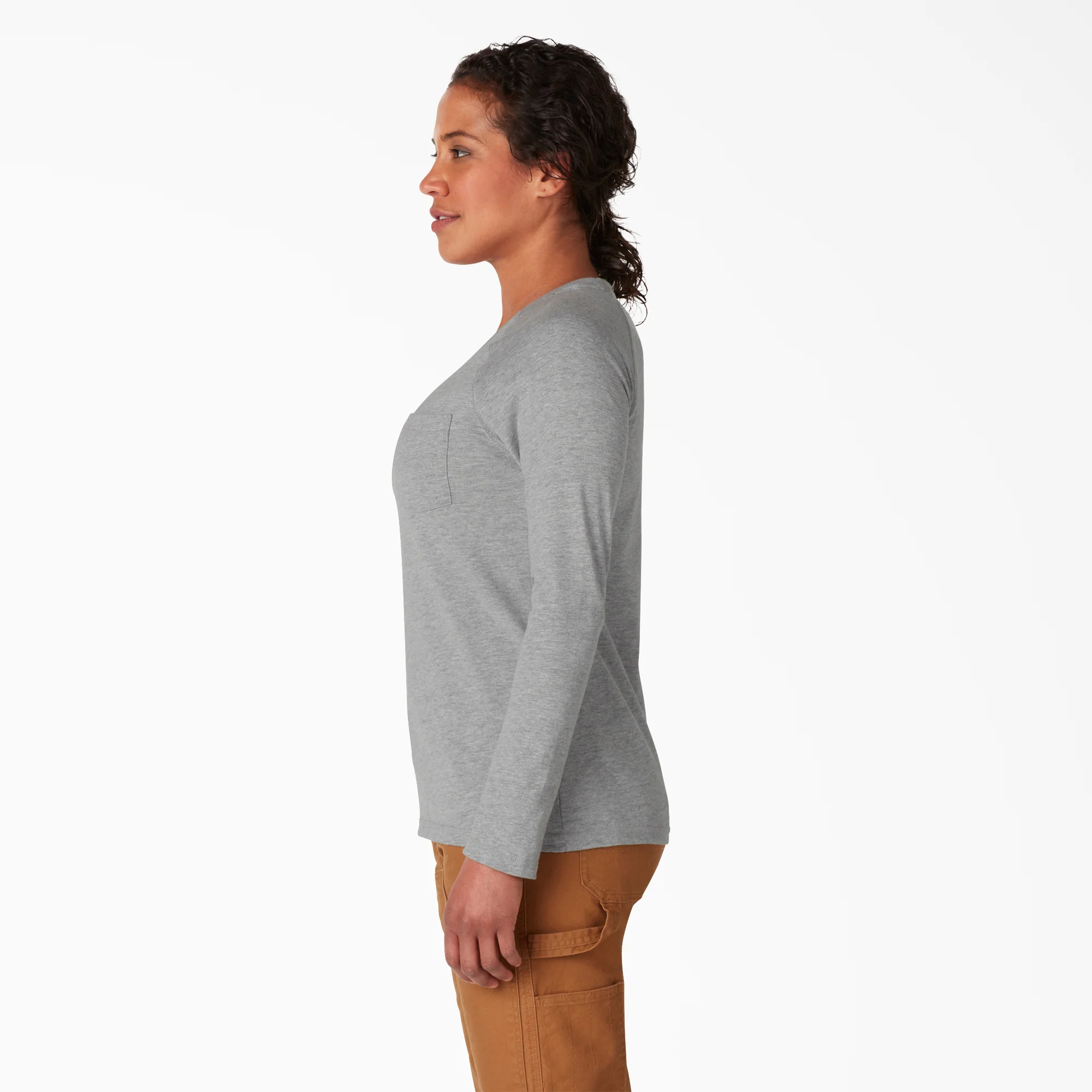 Women's Cooling Long Sleeve Pocket T-Shirt - Image 3