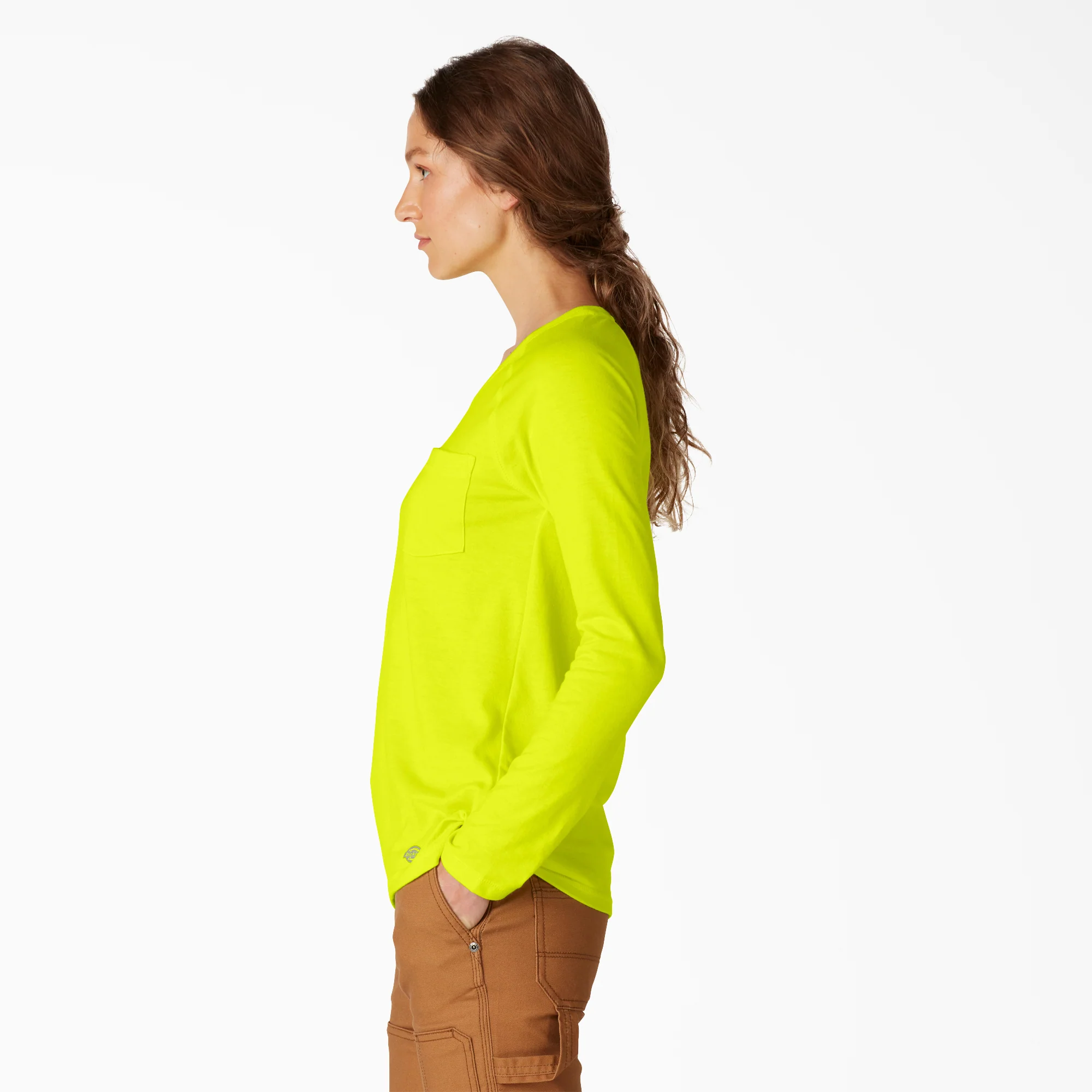 Women's Cooling Long Sleeve Pocket T-Shirt - Image 3
