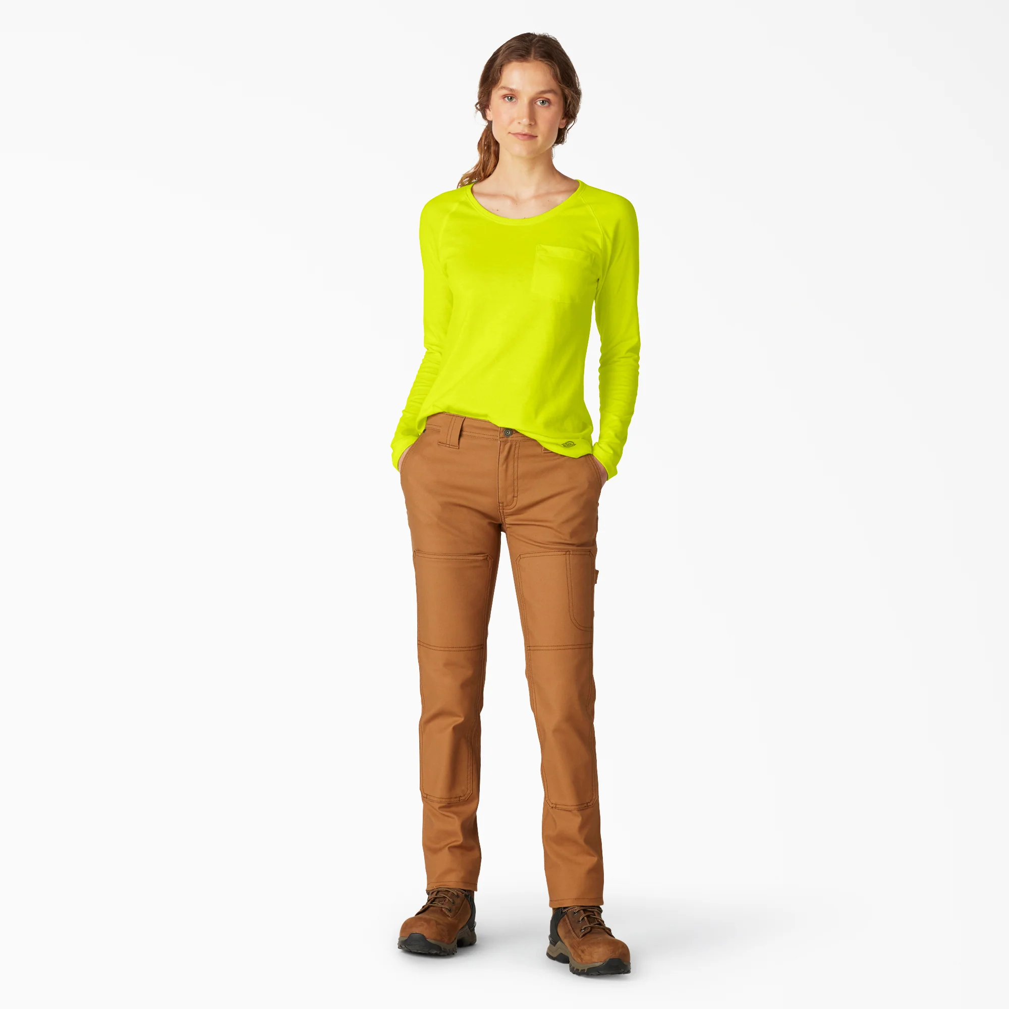 Women's Cooling Long Sleeve Pocket T-Shirt - Image 4