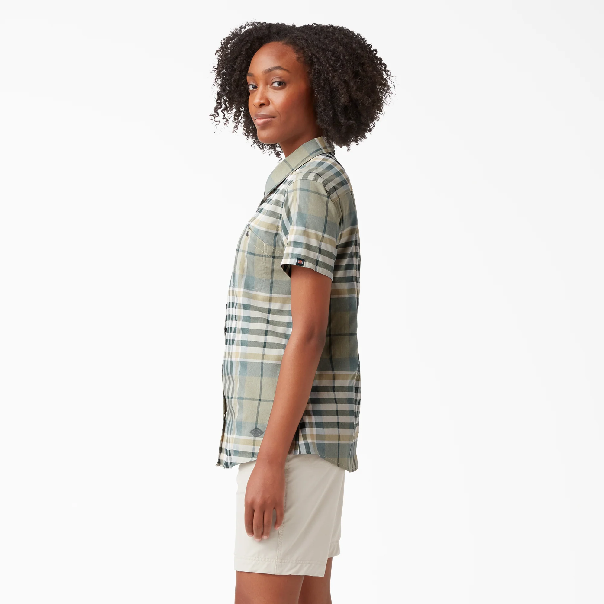 Women's Cooling Short Sleeve Work Shirt - Image 3
