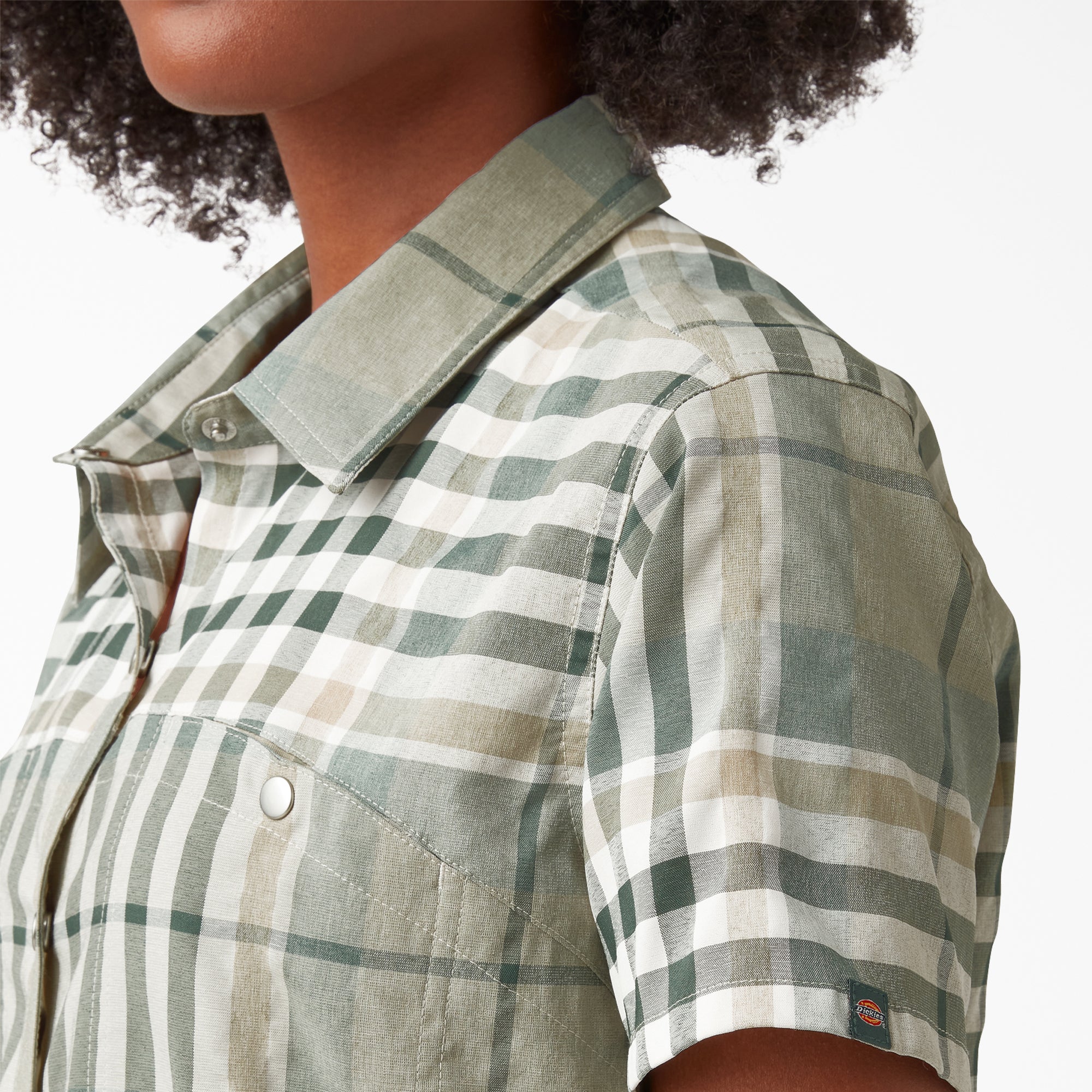 Women's Cooling Short Sleeve Work Shirt - Image 5