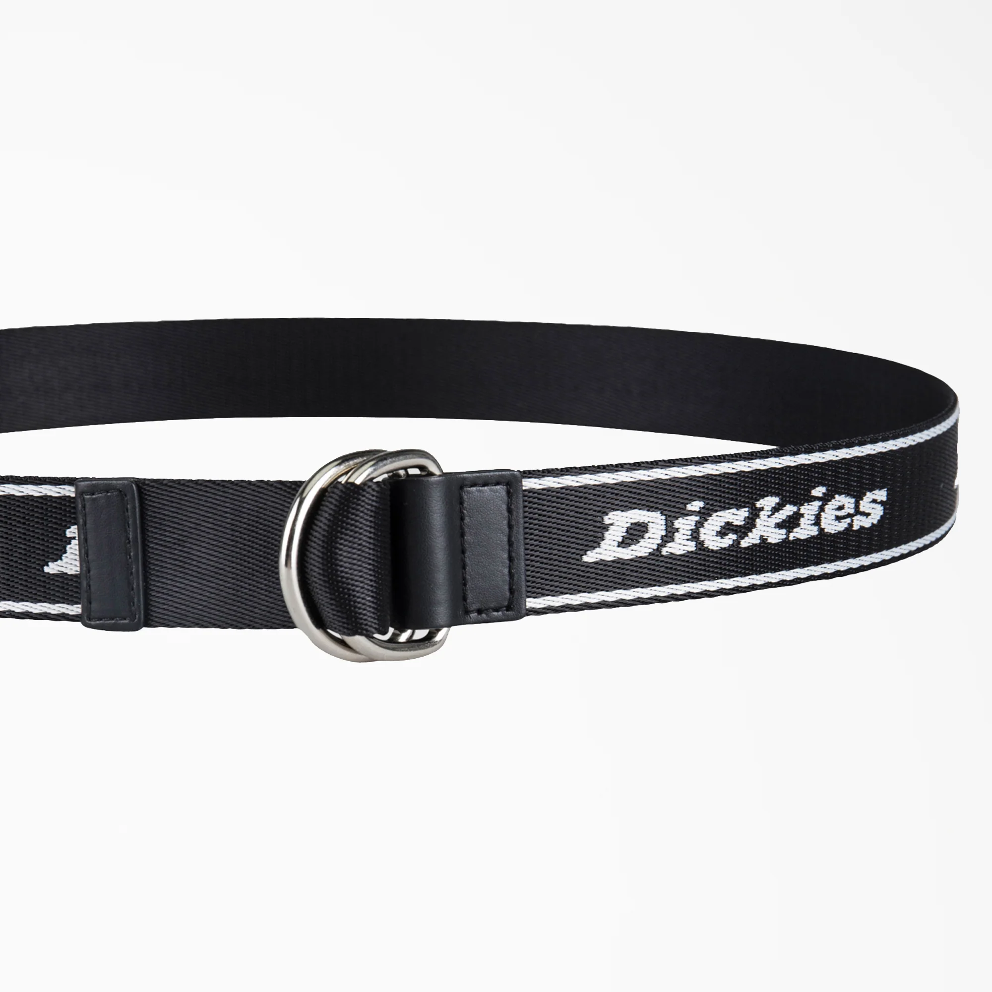 Women's D-Ring Logo Print Web Belt - Image 3