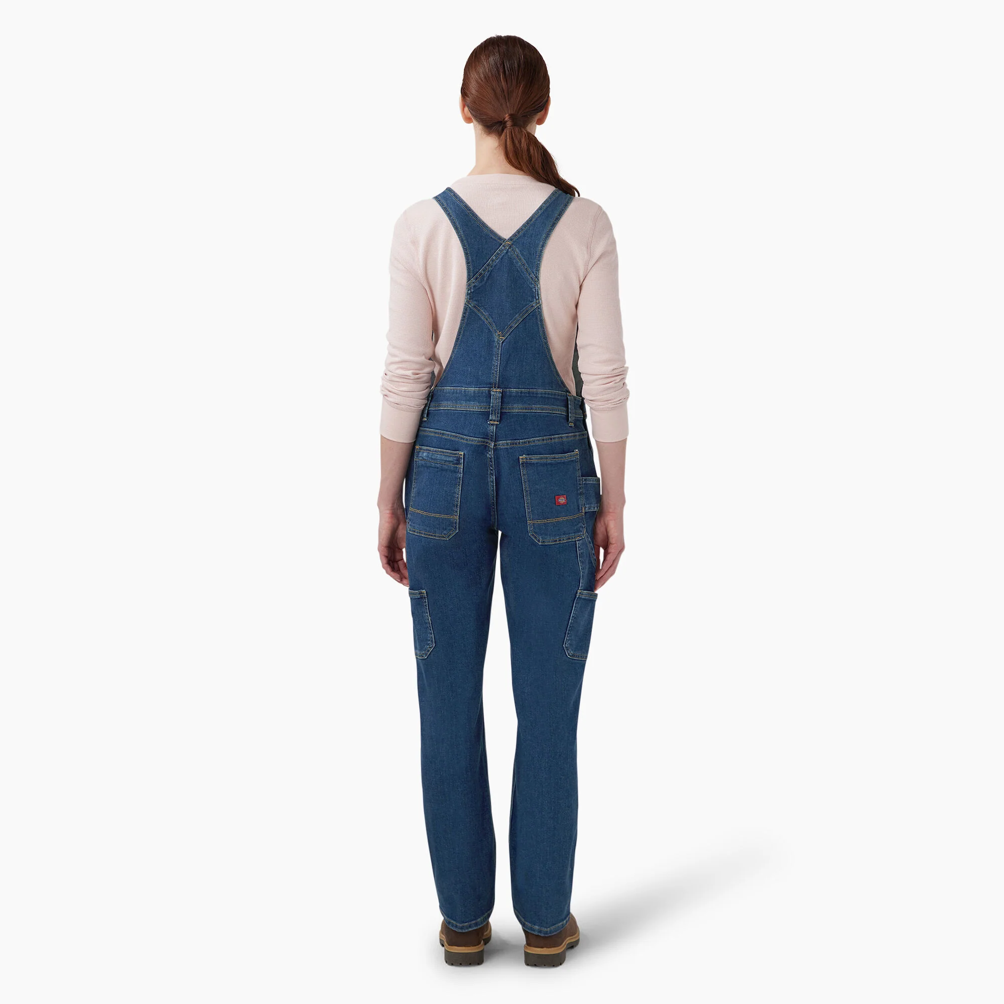 Women's Double Front Bib Overalls - Image 2