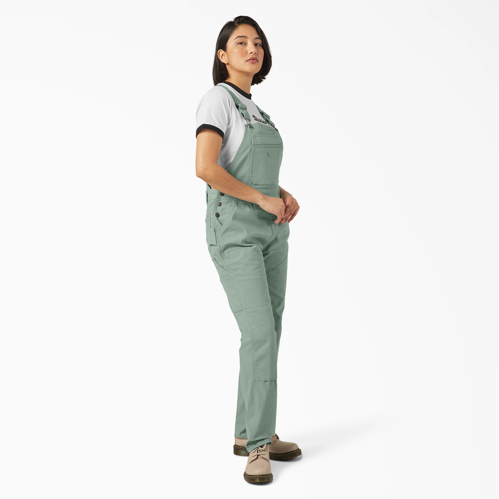Women's Double Front Bib Overalls - Image 4