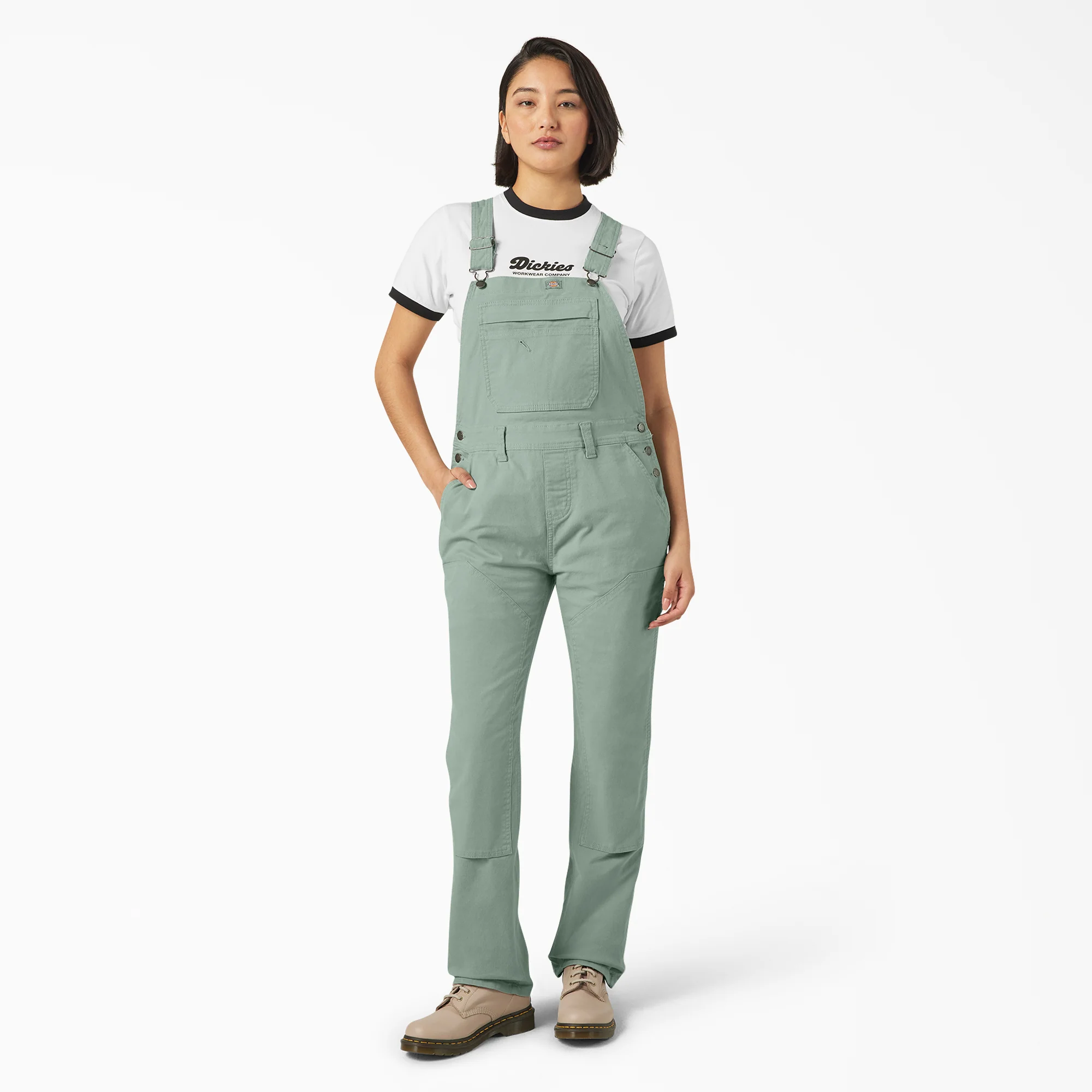 Women's Double Front Bib Overalls - Image 5