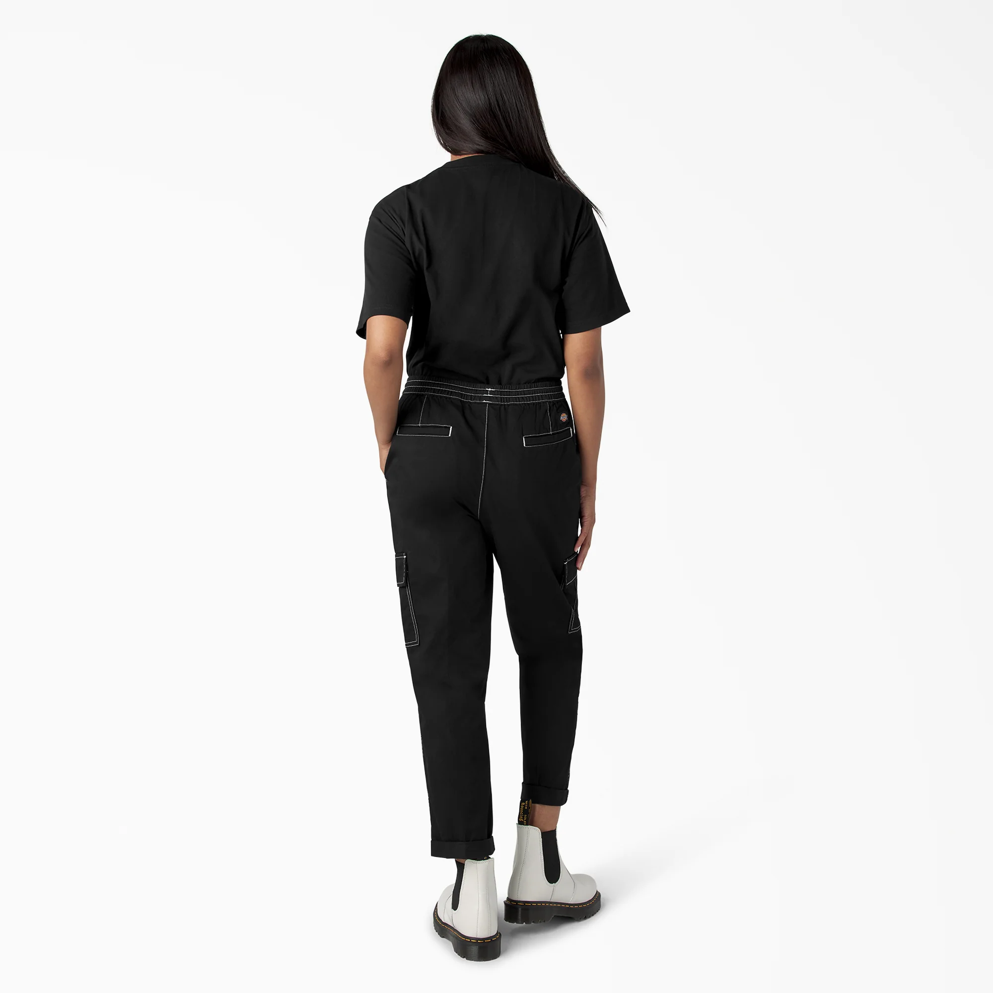Women's Drawstring Cargo Pants - Image 16