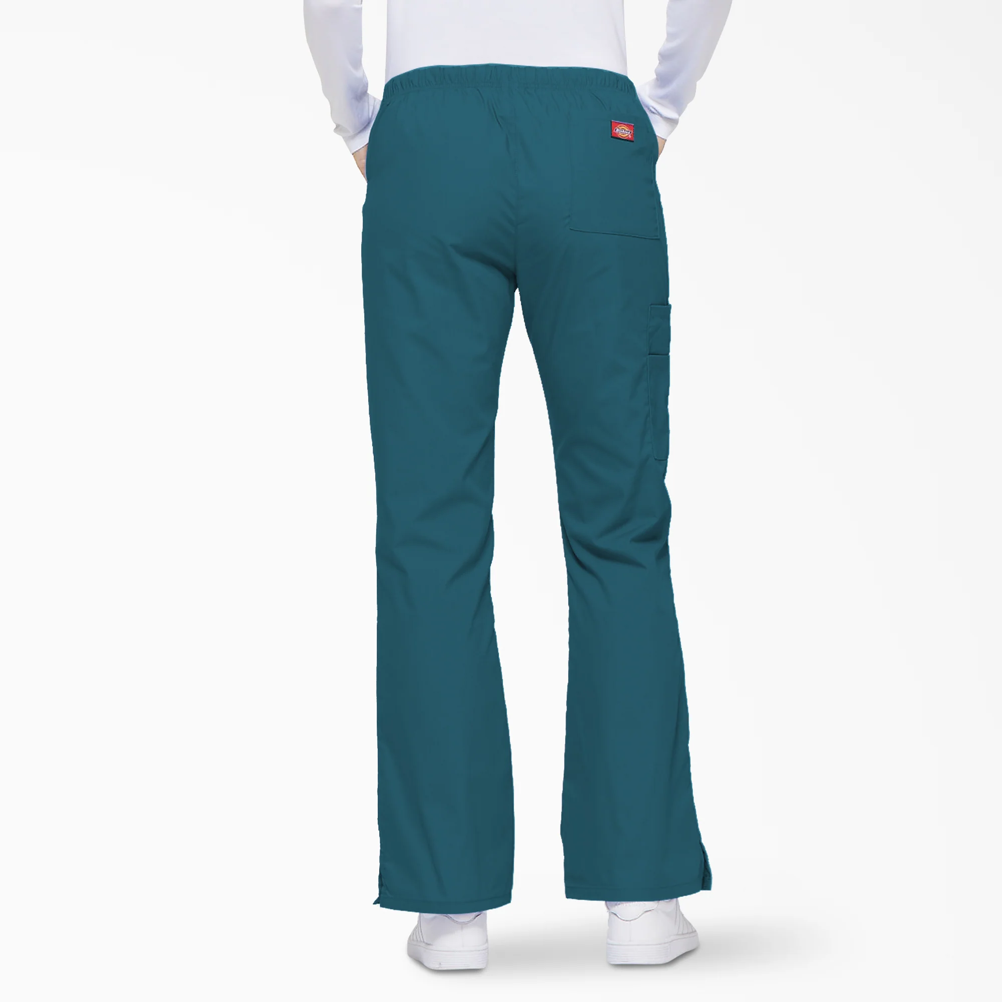 Women's EDS Signature Drawstring Cargo Scrub Pants - Image 2