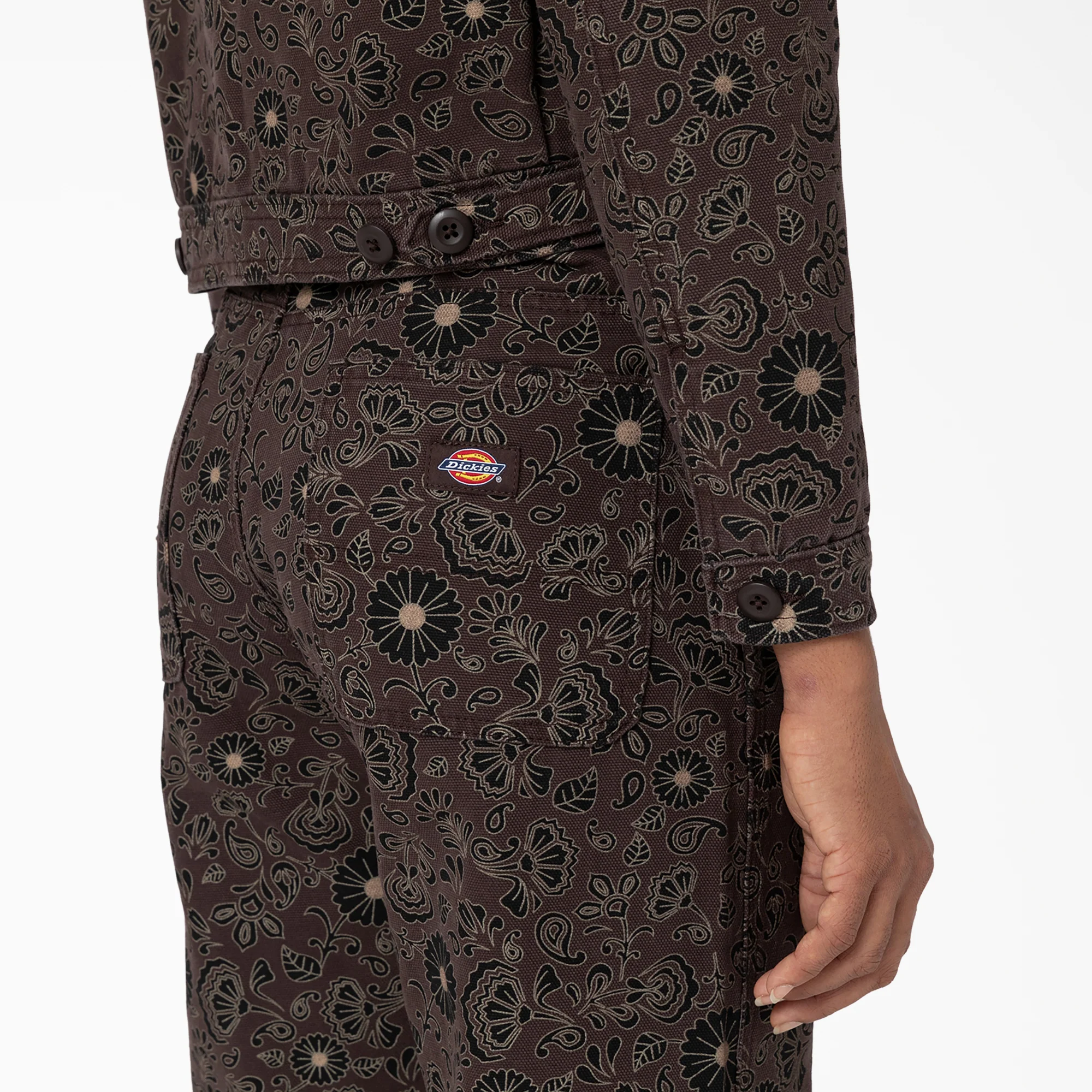Women's Ellis Floral Duck Canvas Jacket - Image 6
