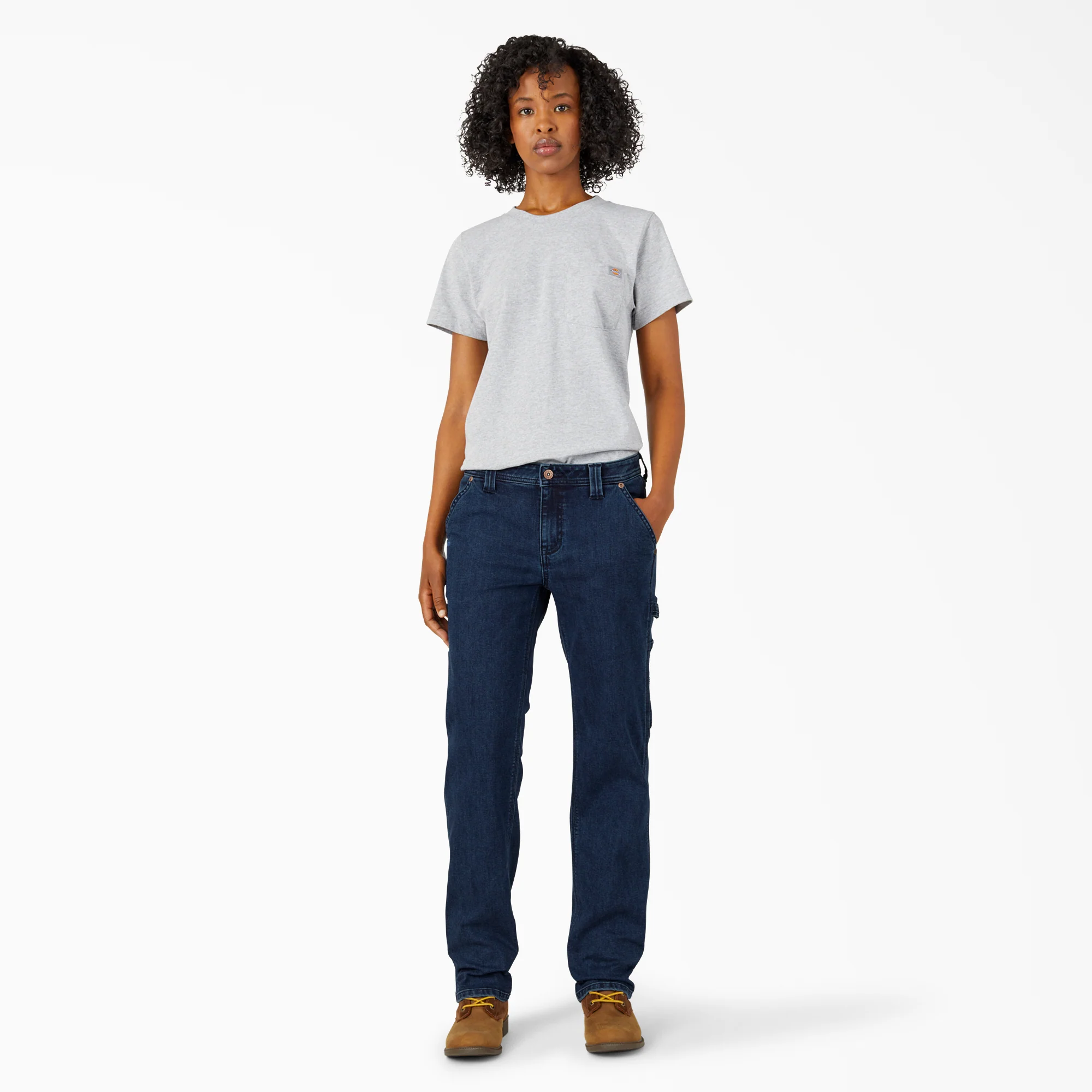 Women's FLEX Relaxed Fit Carpenter Jeans - Image 11