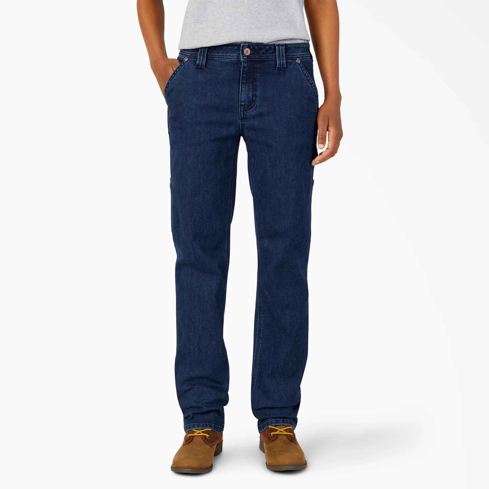 Women's FLEX Relaxed Fit Carpenter Jeans - Image 7