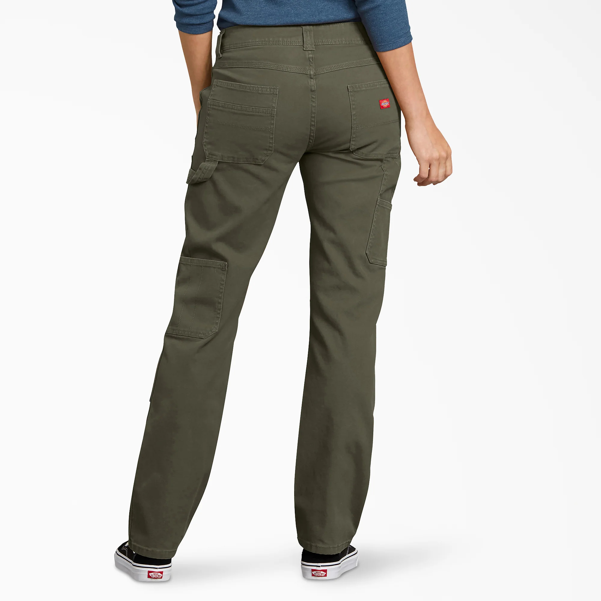 Women's FLEX Relaxed Fit Duck Carpenter Pants - Image 2