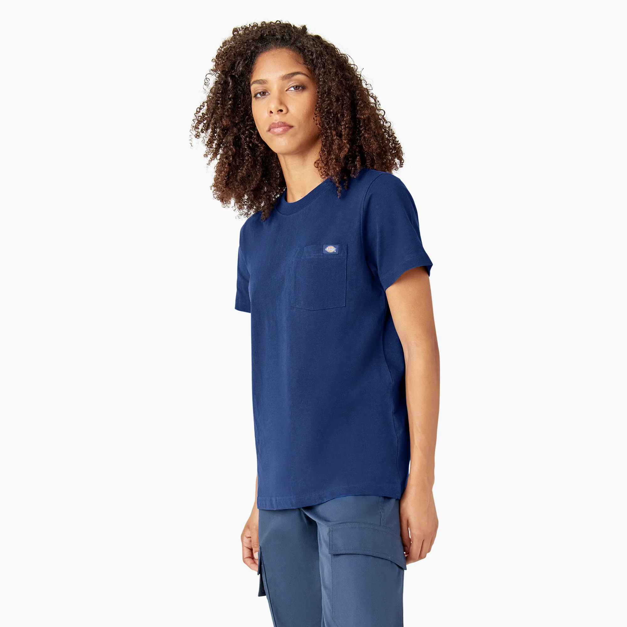 Women's Heavyweight Short Sleeve Pocket T-Shirt - Image 3
