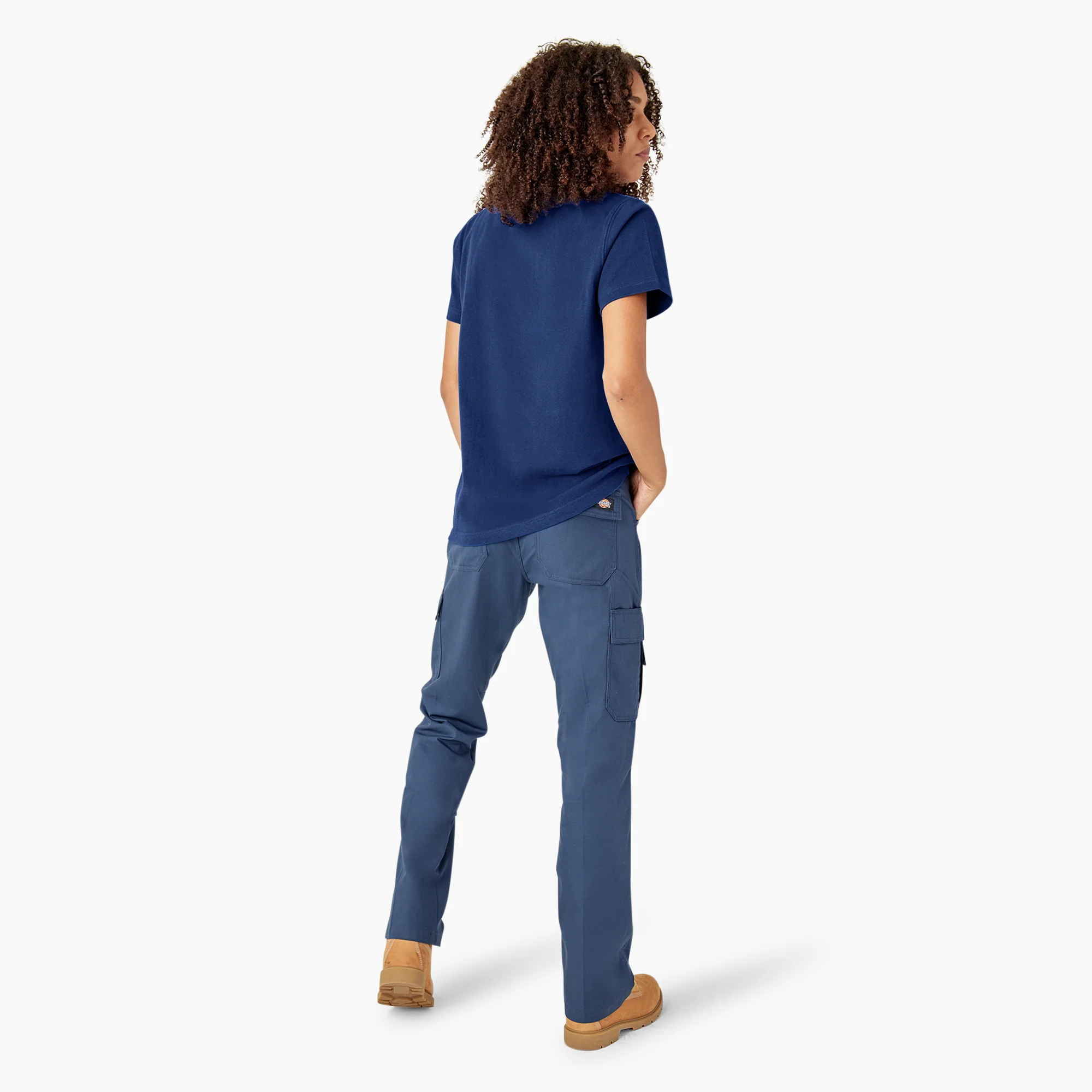 Women's Heavyweight Short Sleeve Pocket T-Shirt - Image 6