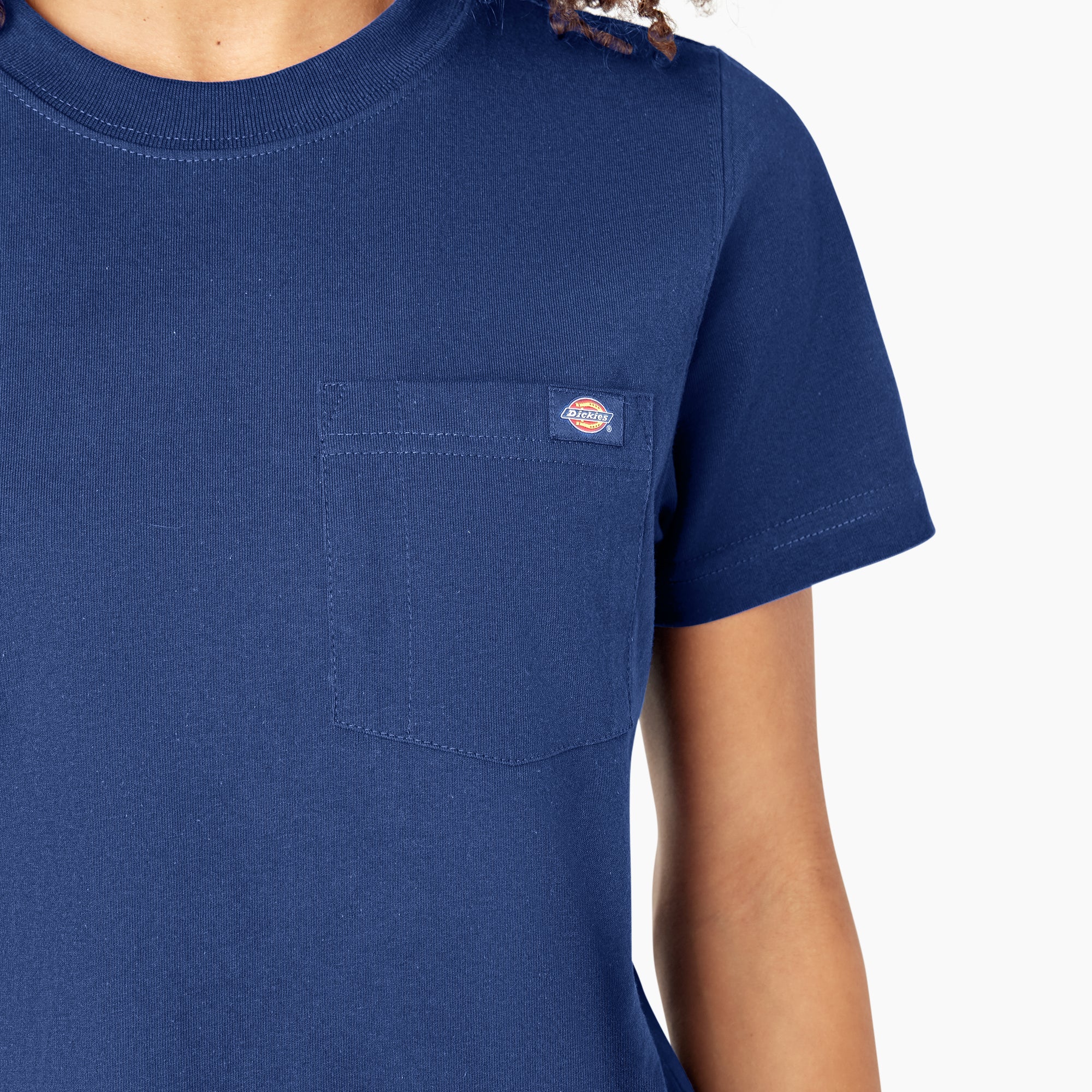 Women's Heavyweight Short Sleeve Pocket T-Shirt - Image 7