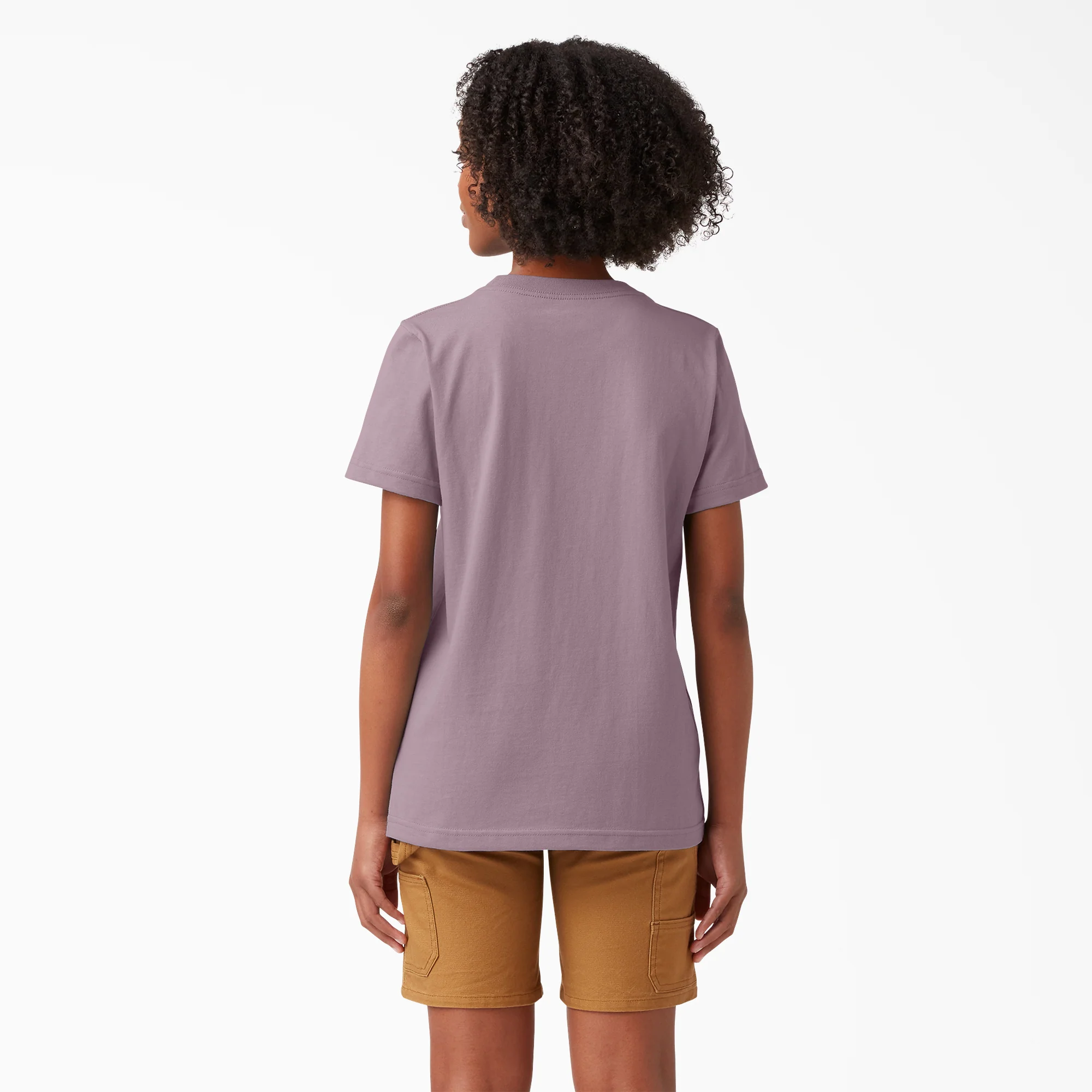 Women's Heavyweight Short Sleeve Pocket T-Shirt - Image 2