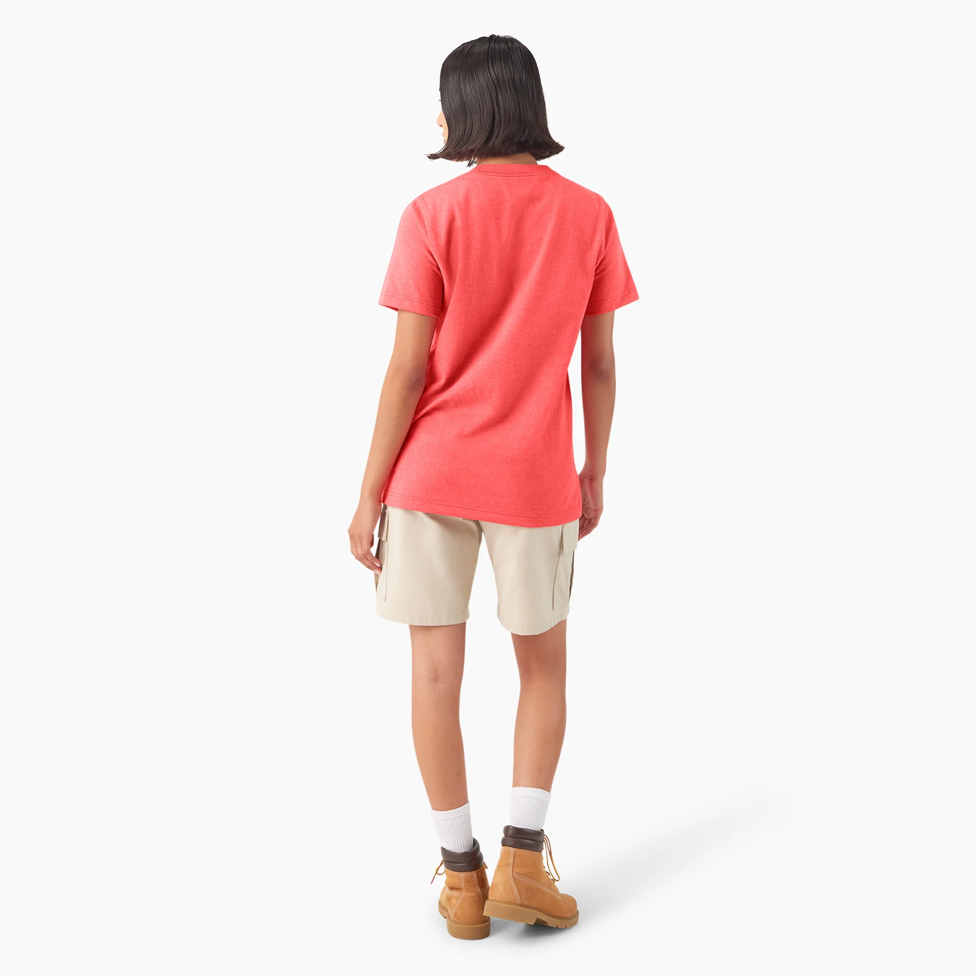 Women's Heavyweight Short Sleeve Pocket T-Shirt - Image 5