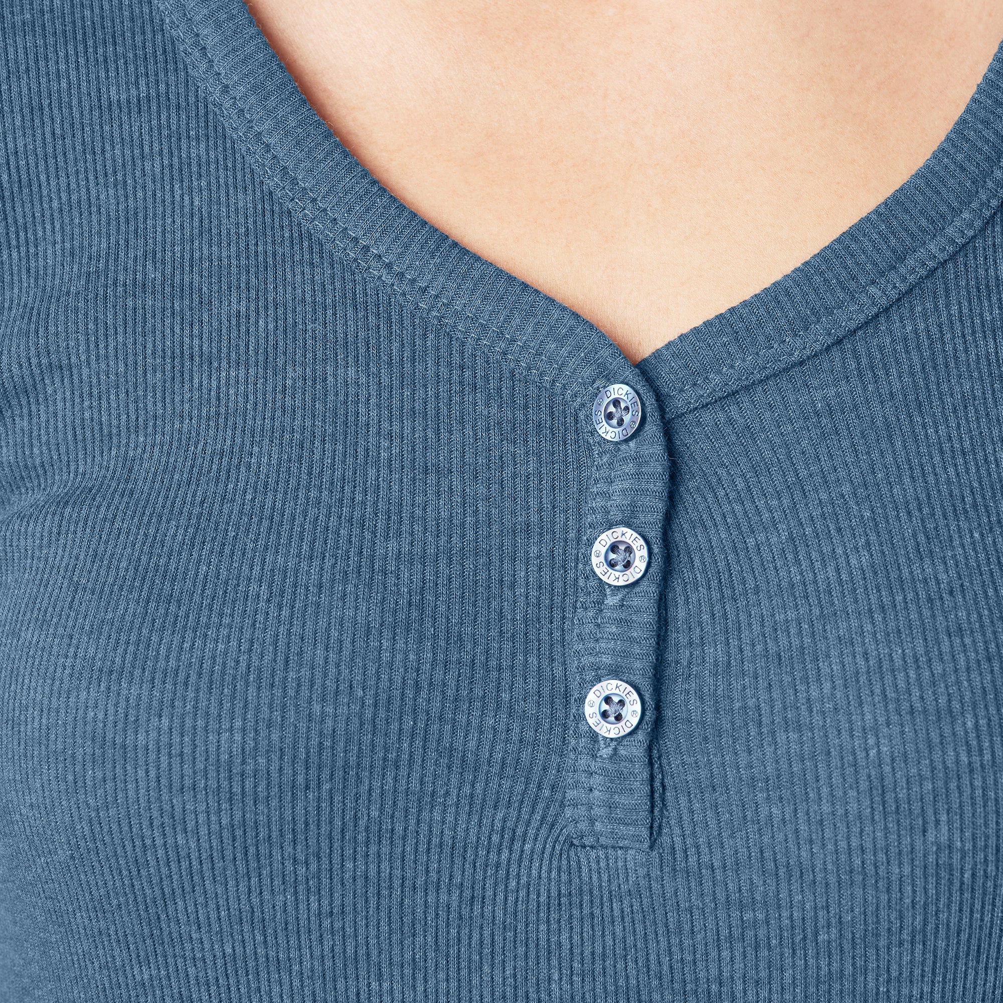 Women's Henley Long Sleeve Shirt - Image 5