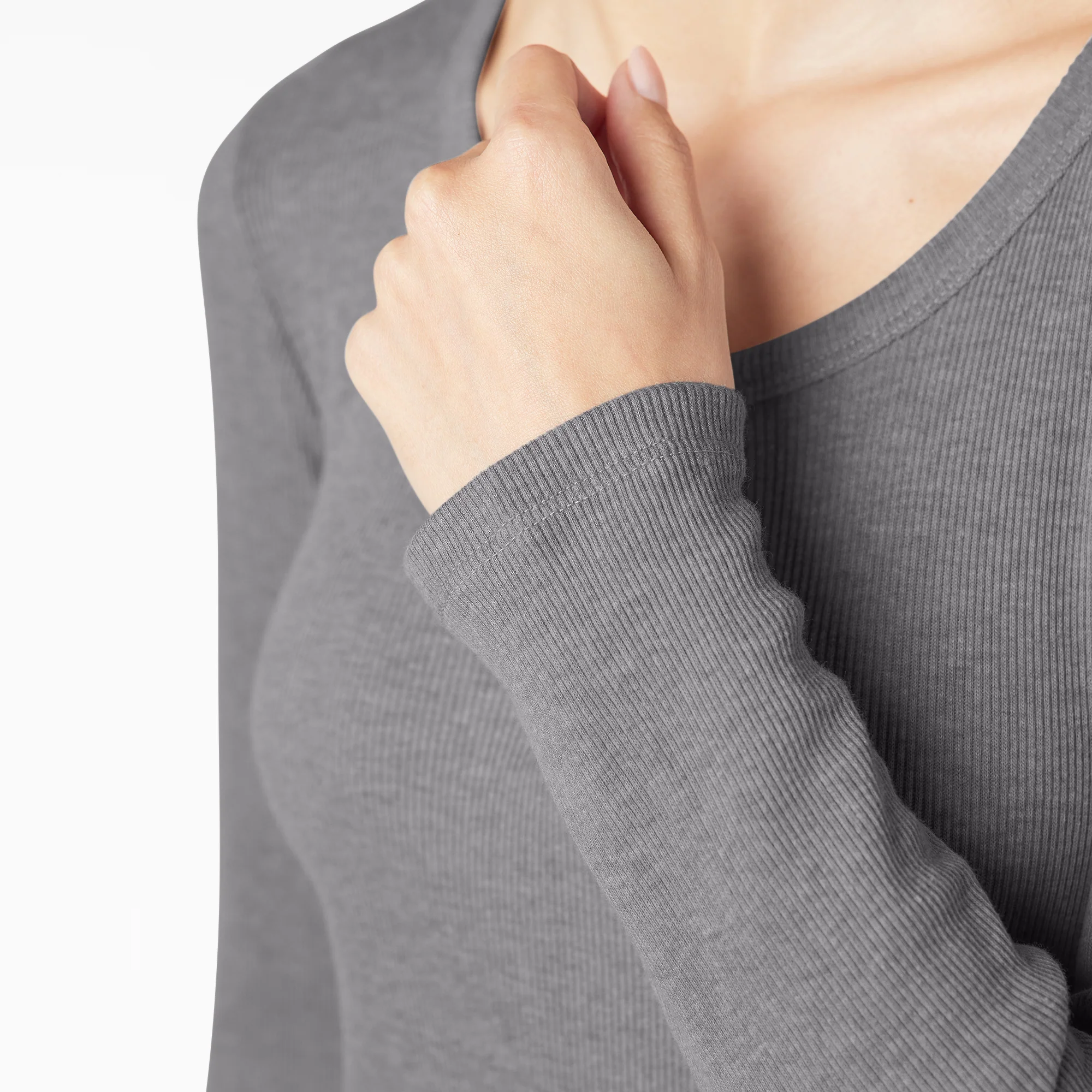 Women's Henley Long Sleeve Shirt - Image 7