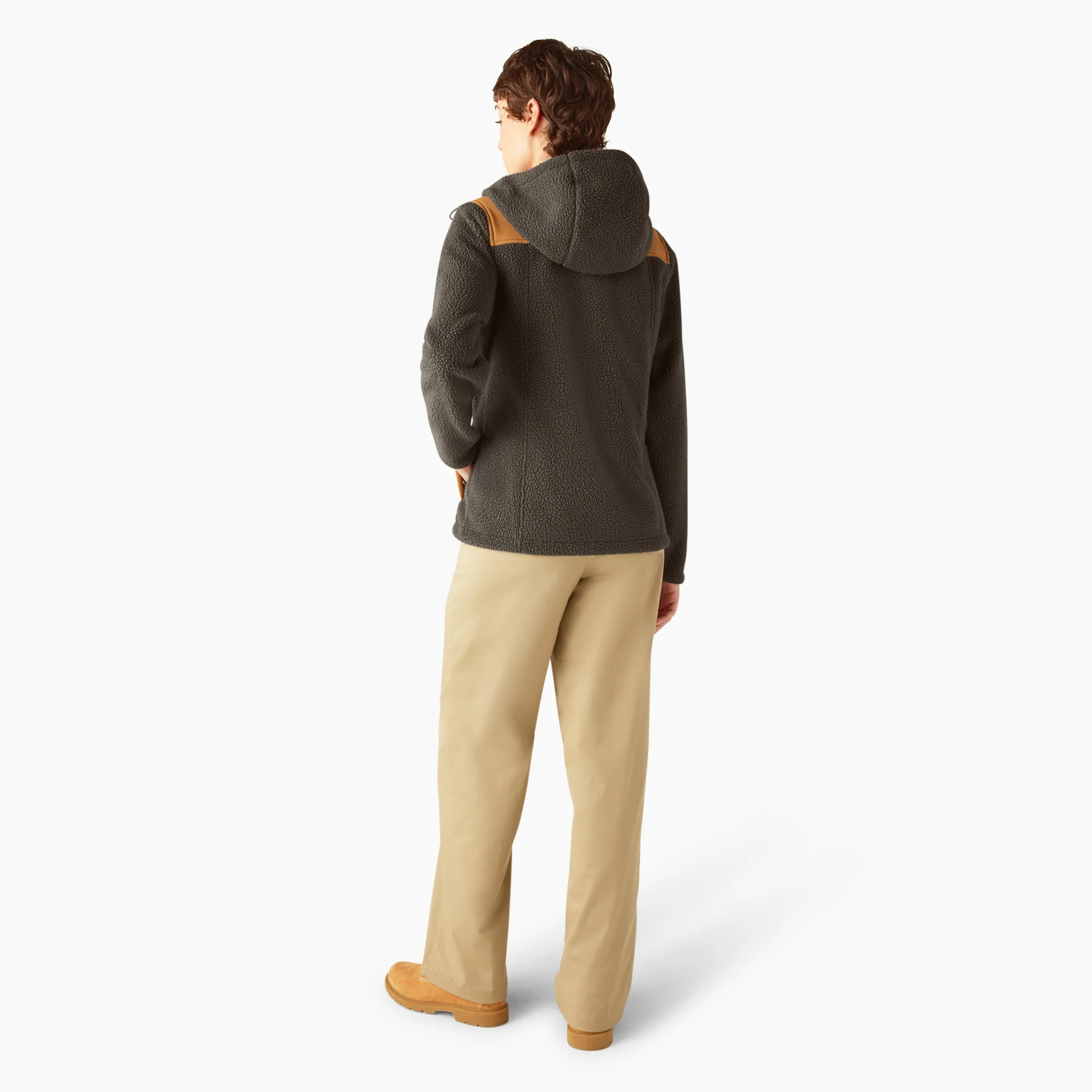 Women's High Pile Fleece Jacket - Image 5