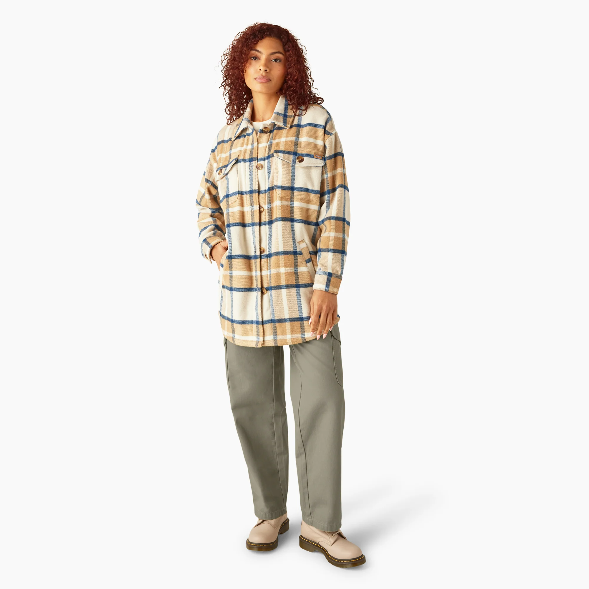 Women's Oversized Shirt Jacket - Image 4