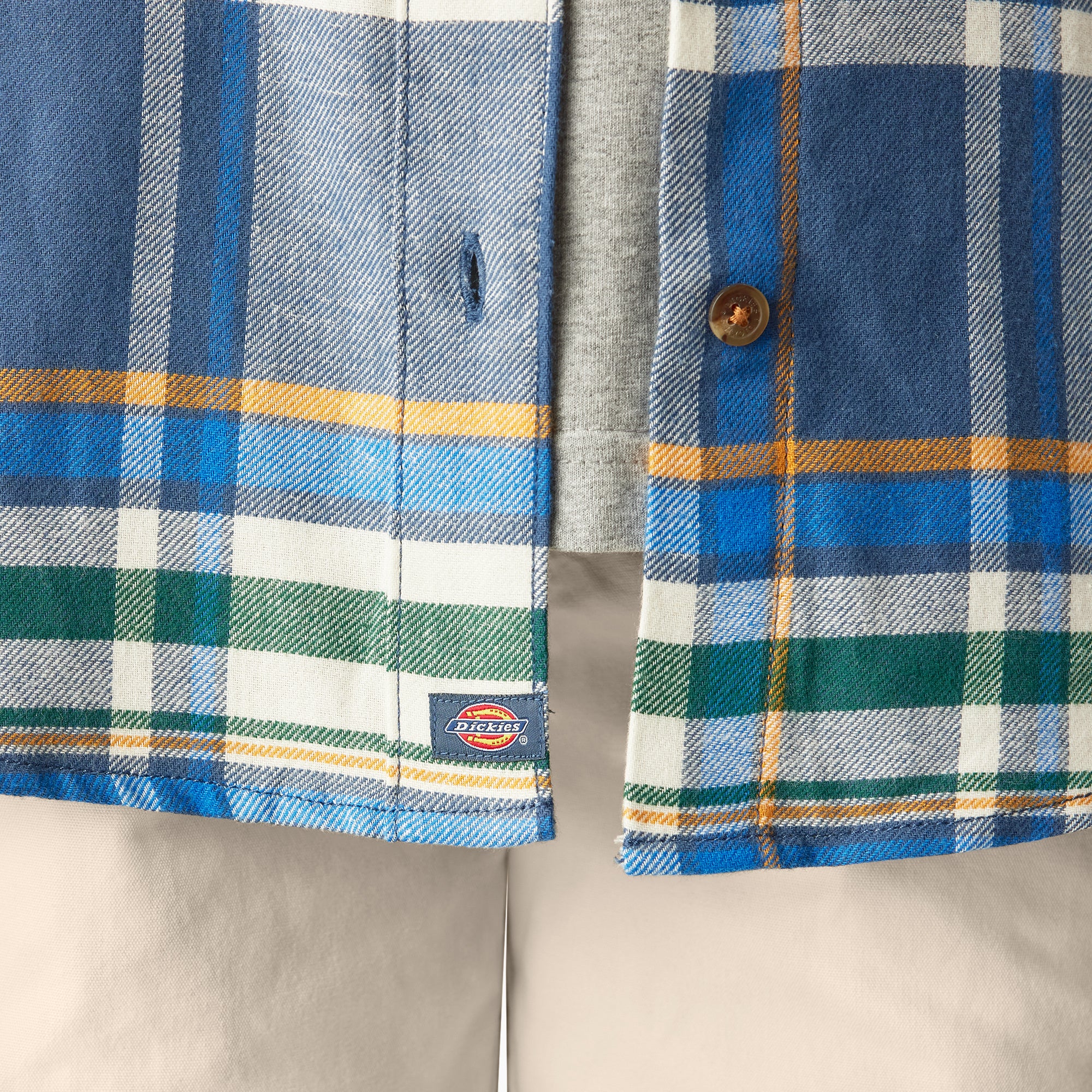 Women's Plaid Flannel Long Sleeve Shirt - Image 7