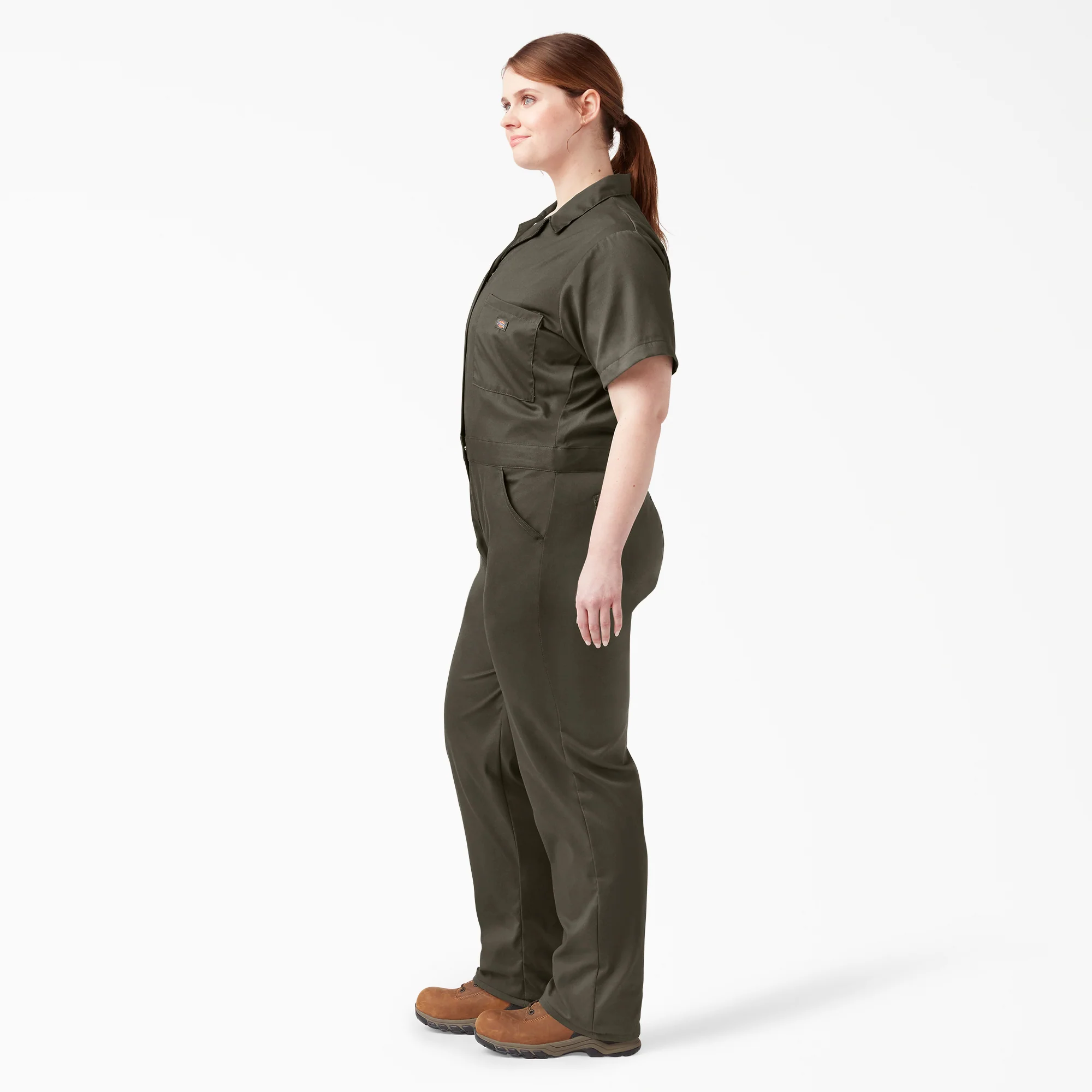Women's Plus FLEX Cooling Short Sleeve Coveralls - Image 3
